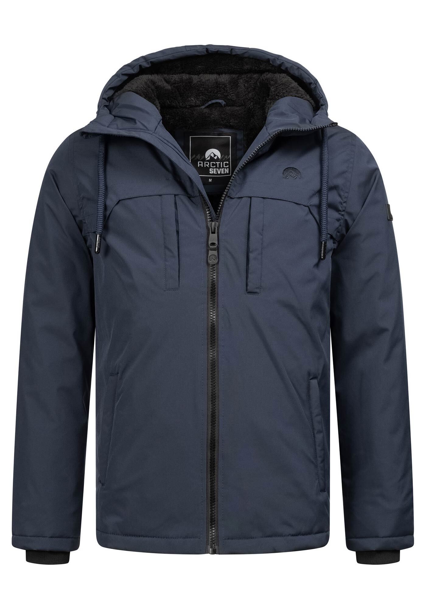 Arctic Seven Winterjacke »ASIvaar«, Mit warmem Teddyfell gefüttert
