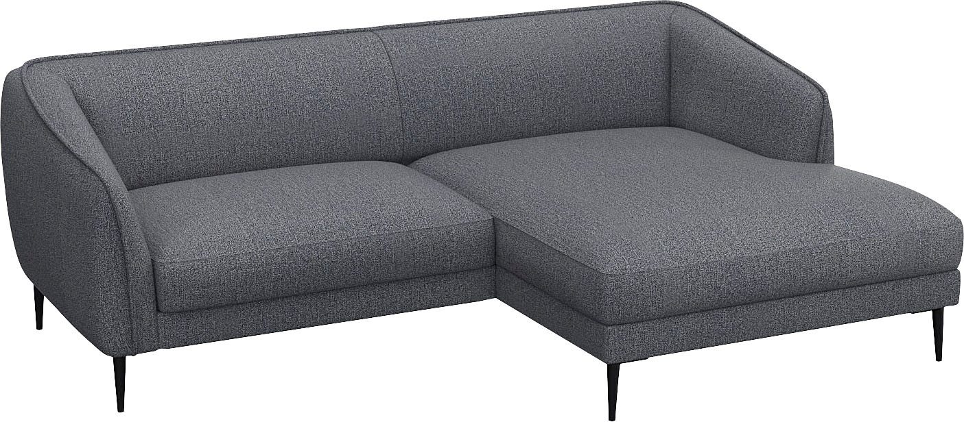 FLEXLUX Ecksofa "Belle Designsofa, bequem durch Kaltschaum im Sitz, OTTOs C günstig online kaufen
