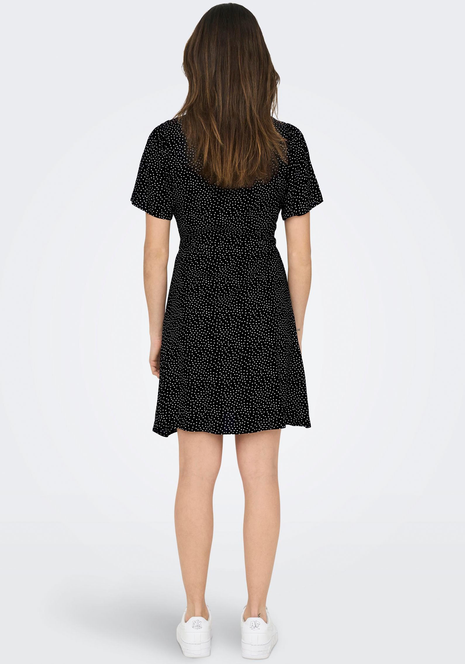 ONLY Minikleid »ONLEVIDA S/S SHORT DRESS WVN NOOS« für bestellen | BAUR