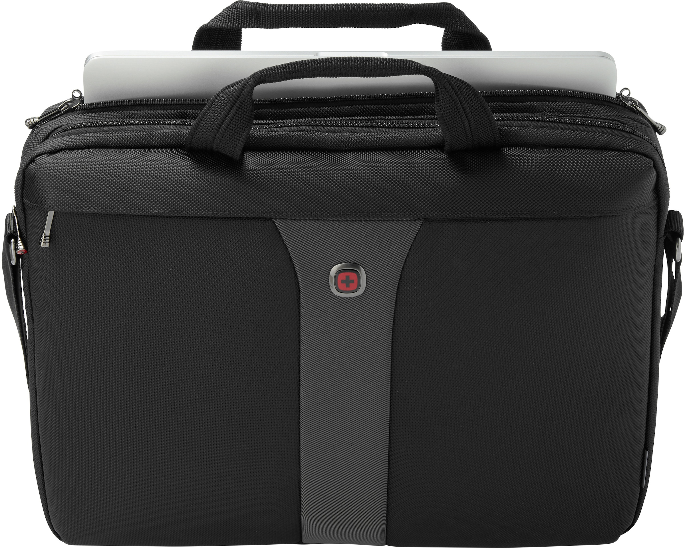 Wenger Laptoptasche »Legacy, schwarz/grau«, mit 17-Zoll Laptopfach und  ShockGuard Schutzsystem bestellen | BAUR