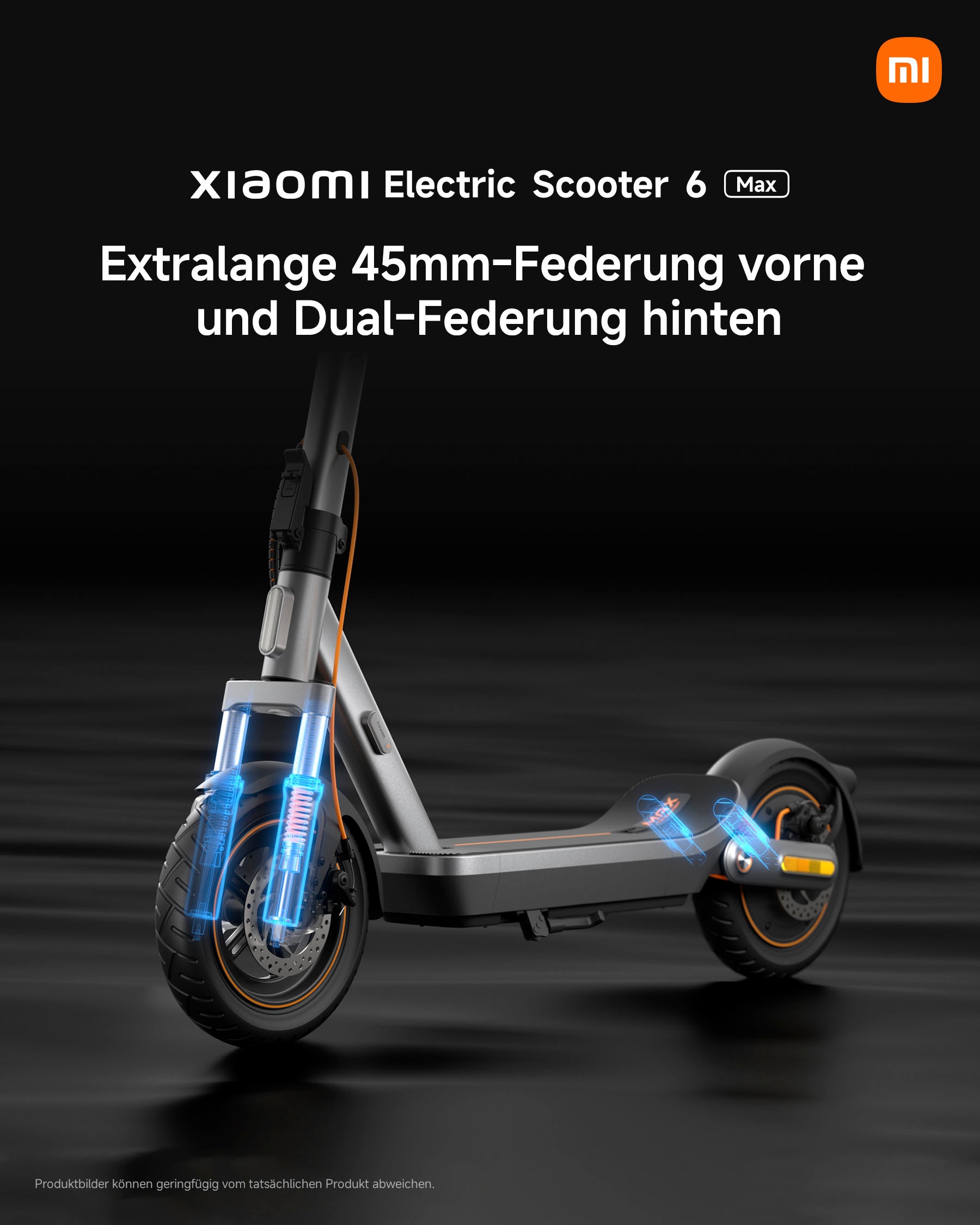 Xiaomi E-Scooter »Electric Scooter 6 Max DE« 20 km/h 70 km