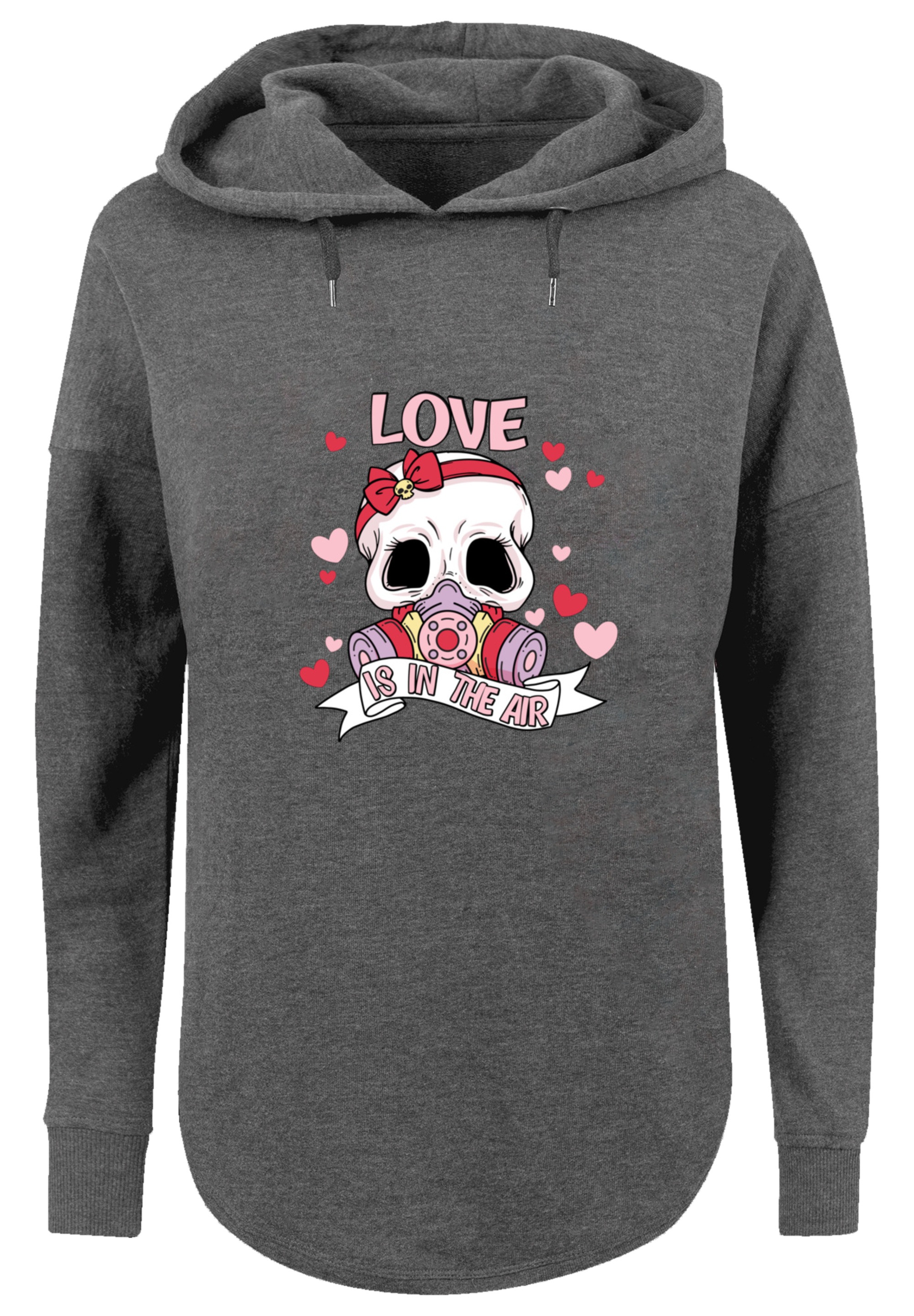 F4NT4STIC Kapuzenpullover »Anti Valentinstag LOVE is in the air«, Premium Qualität