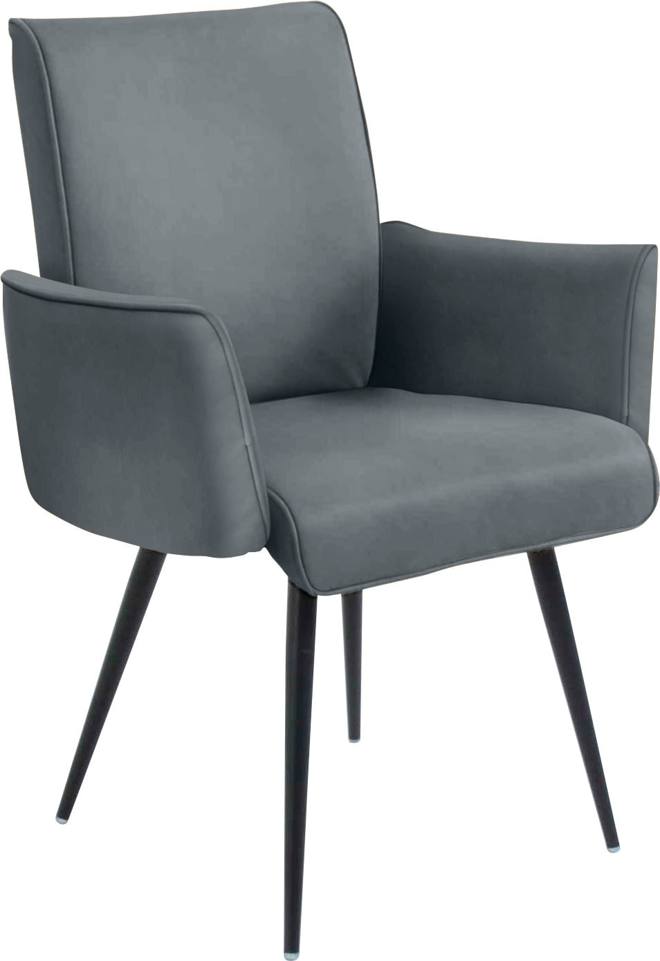 K+W Komfort & Wohnen Armlehnstuhl "Giacomo I" () 1 Stk. Leder CLOUD 4- Fuß- günstig online kaufen