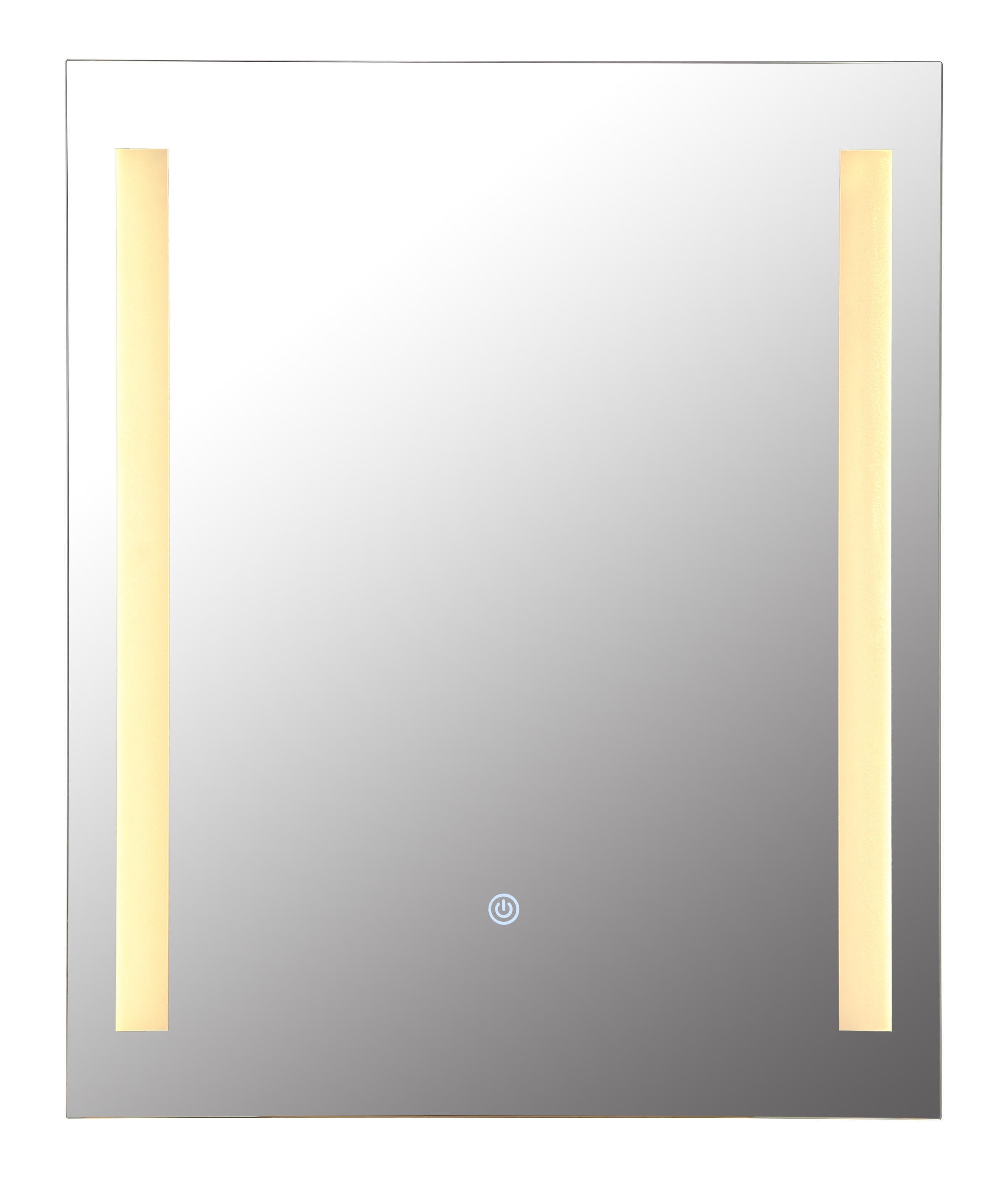 GLOBO LIGHTING LED Spiegelleuchte »RIVAS«, Leuchtmittel LED-Modul | LED fest integriert, Spiegel/Touch Ein/Aus/IP44/Touchdimmer/BxH: 500x610mm