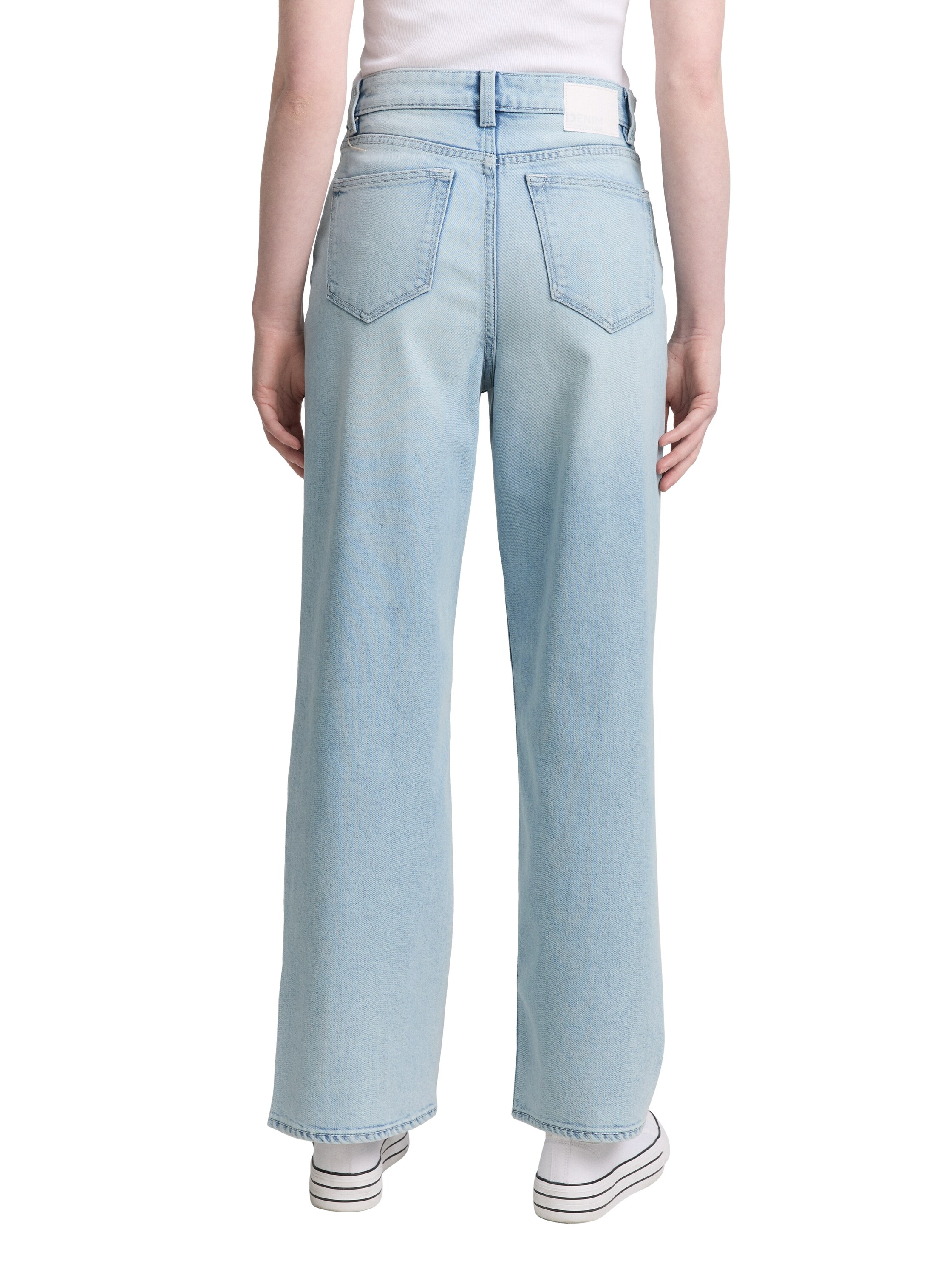 TOM TAILOR Denim Weite Jeans »LINOU«, im Five-Pocket Style