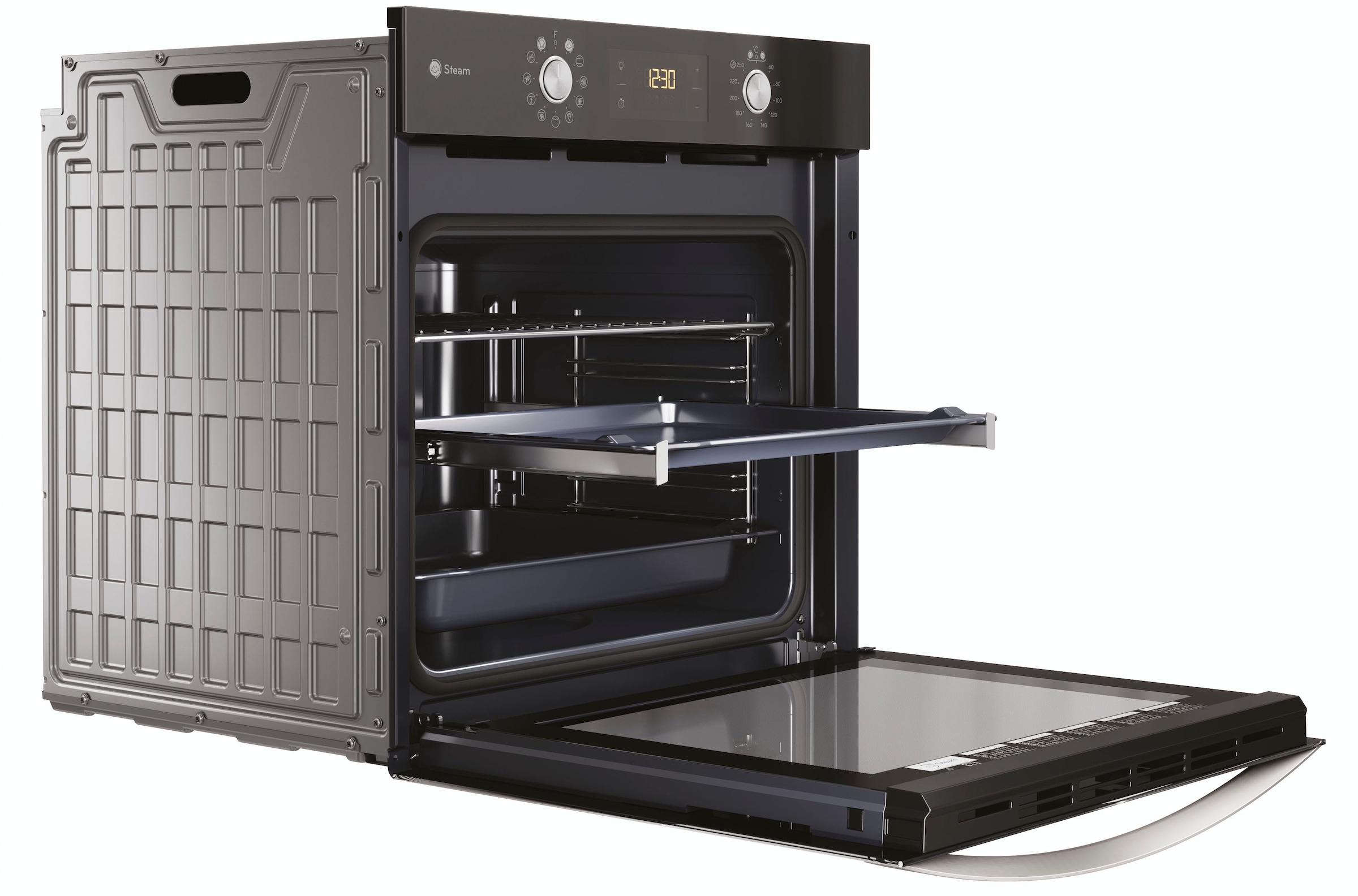 Privileg Backofen-Set »PBWK3 JH8S BLG«, mit 1-fach-Teleskopauszug, Hydrolyse