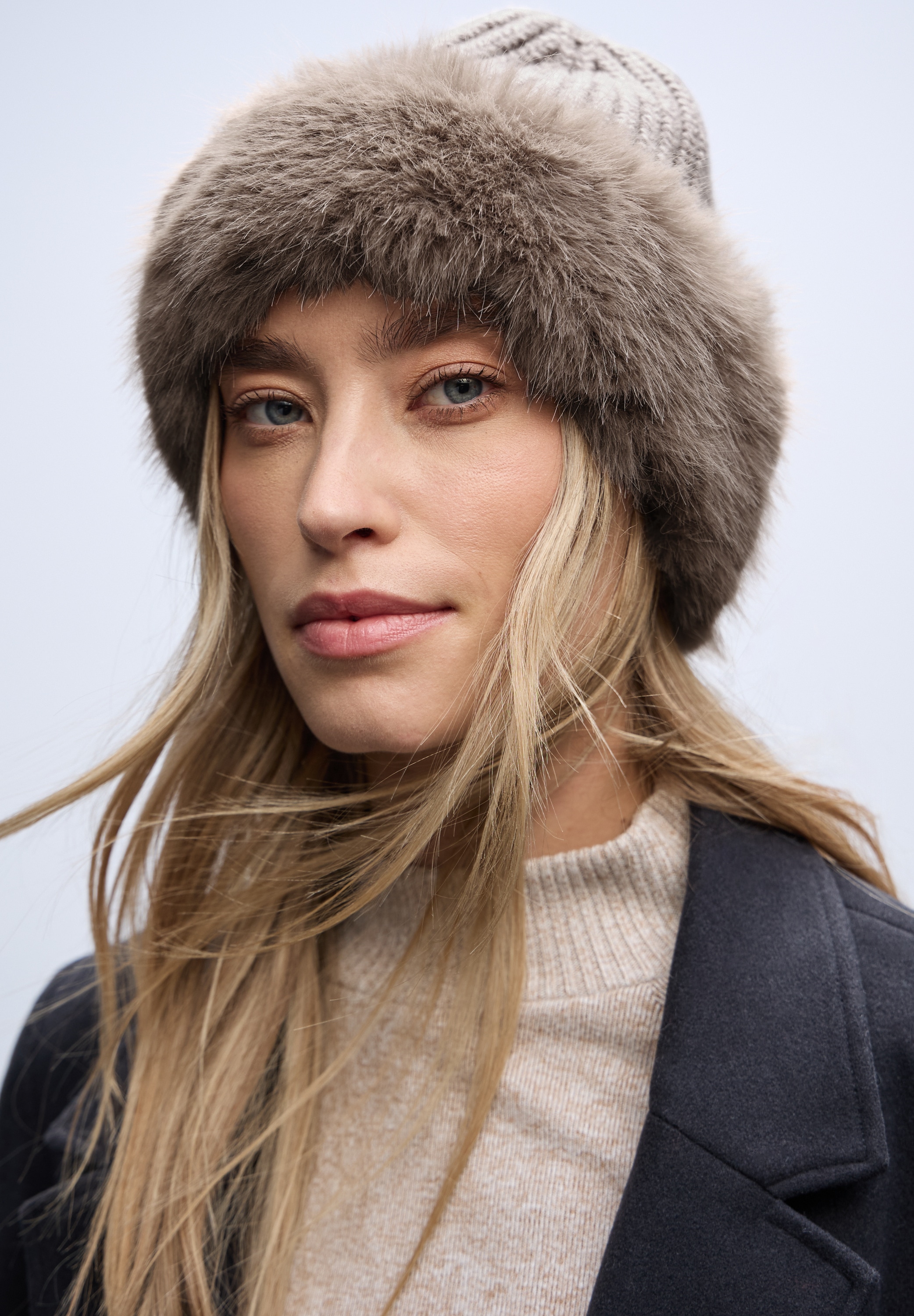 STREET ONE Strickmütze, Grobatrick günstig online kaufen