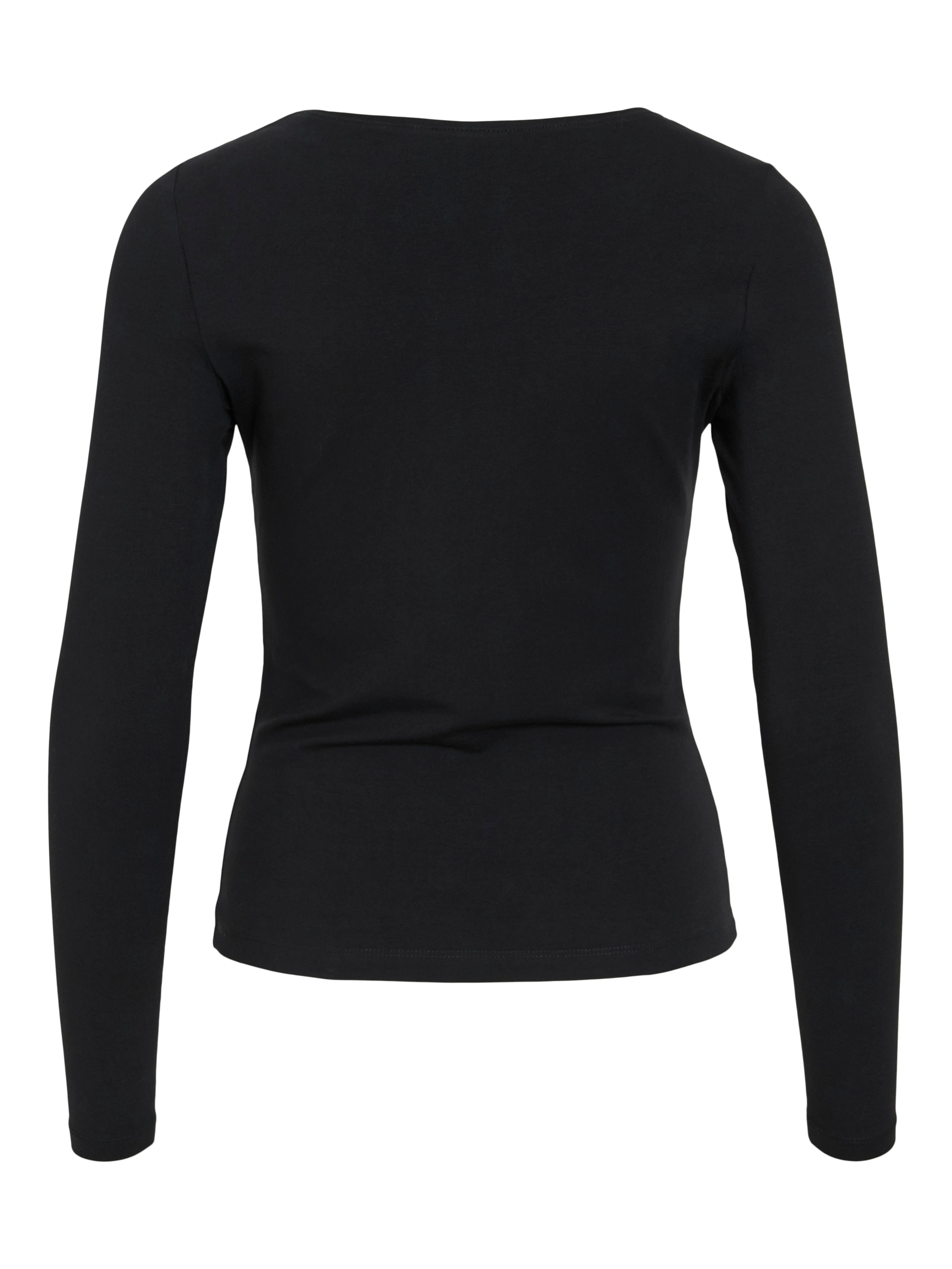 Vila Langarmshirt »VINORA L/S O-NECK TOP - NOOS«