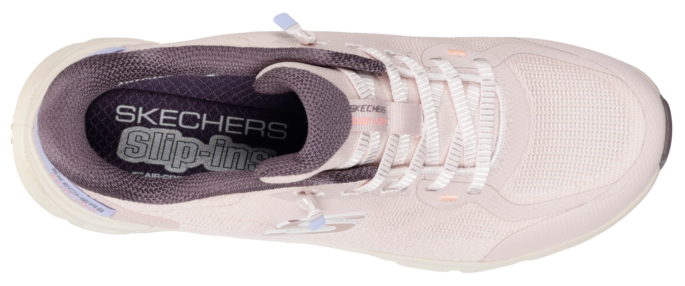 Skechers Slip-On Sneaker »GLIDE-STEP PRO«, Laufschuh, Trainingsschuh mit dämpfender Glide Step Sohle