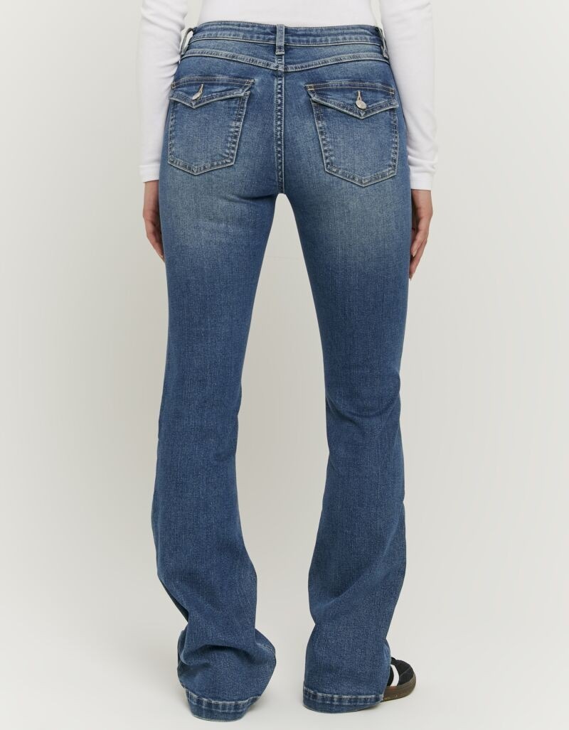 Tally Weijl Bootcut-Jeans "SPADEBOOTY" Baumwollmischung, Mid Waist günstig online kaufen