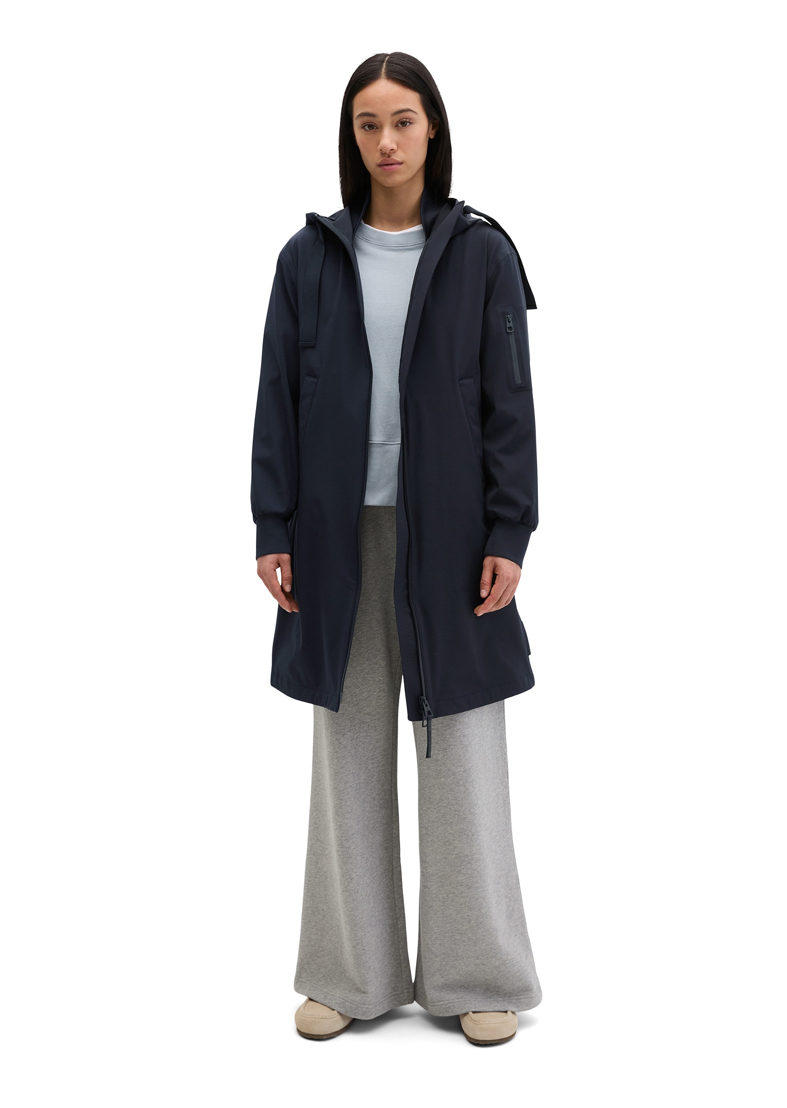 Marc O'Polo Kurzmantel »aus wasserdichtem Nylon-Stretch«