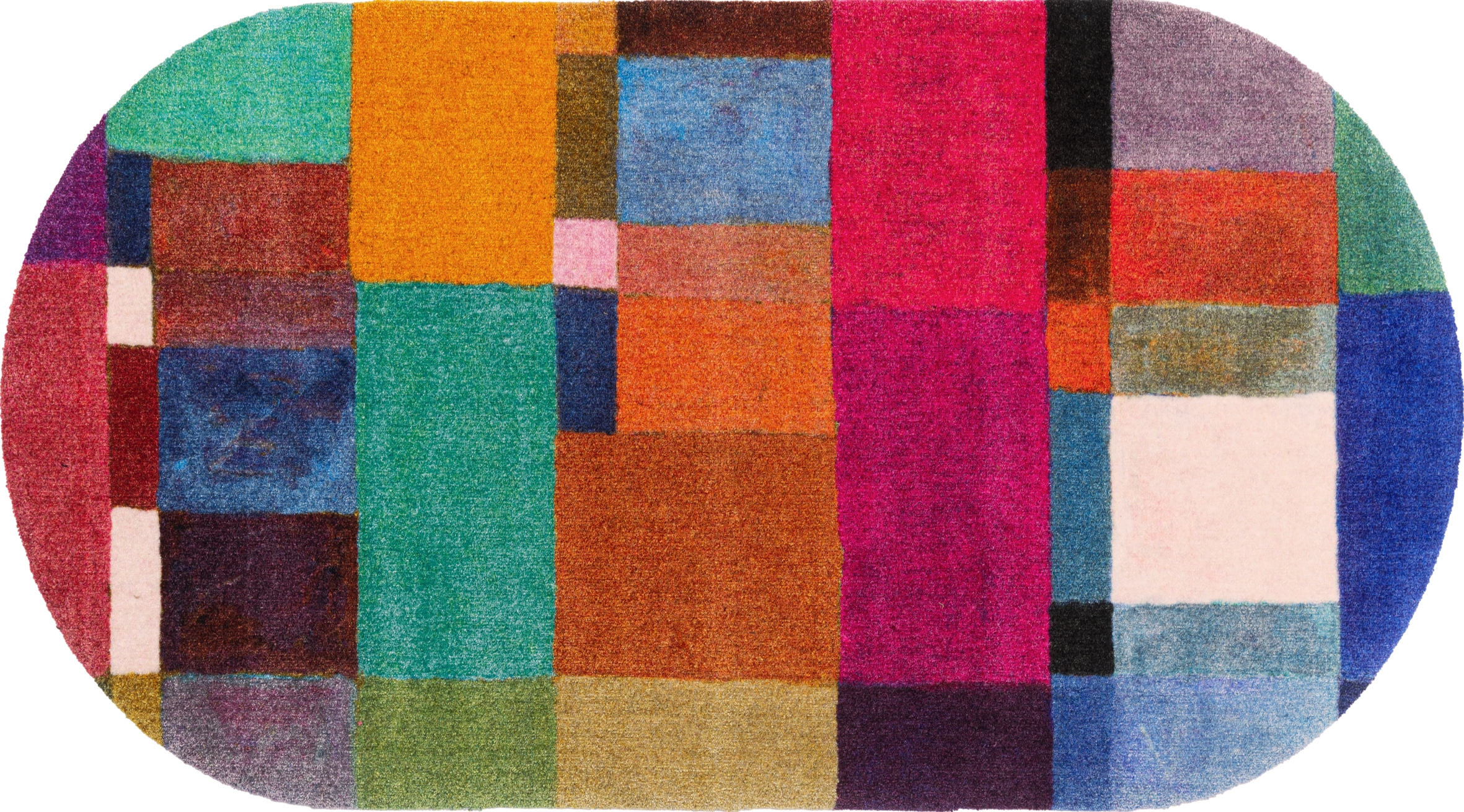 wash+dry by Kleen-Tex Fußmatte "Mosaique" rechteckig 9 mm Höhe günstig online kaufen