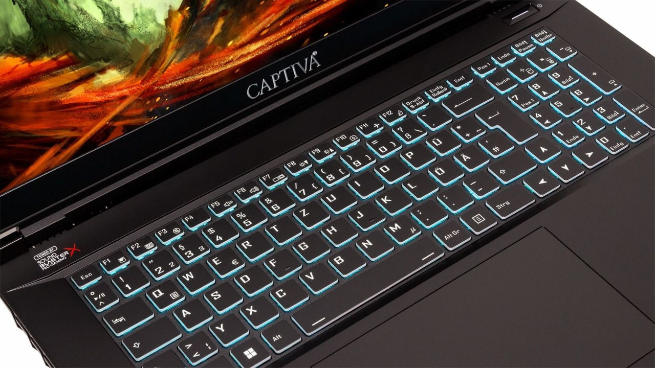 CAPTIVA Gaming-Notebook »Highend Gaming Intel, 500 I69-090«, | Core i7, GeForce® 17,3 Ti, / cm, GB 43,9 Zoll, SSD BAUR 3070 RTX