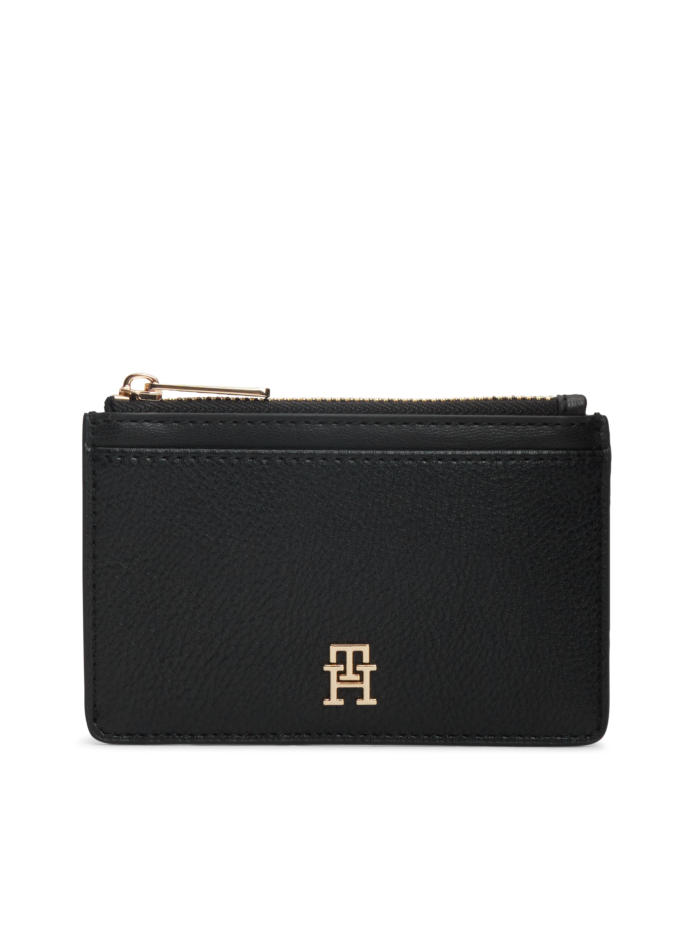 Tommy Hilfiger Kartenetui "TH ICON LONG CC HOLDER" Unisex Minigeldbeutel, Portemonnaie mit Logoschriftzug