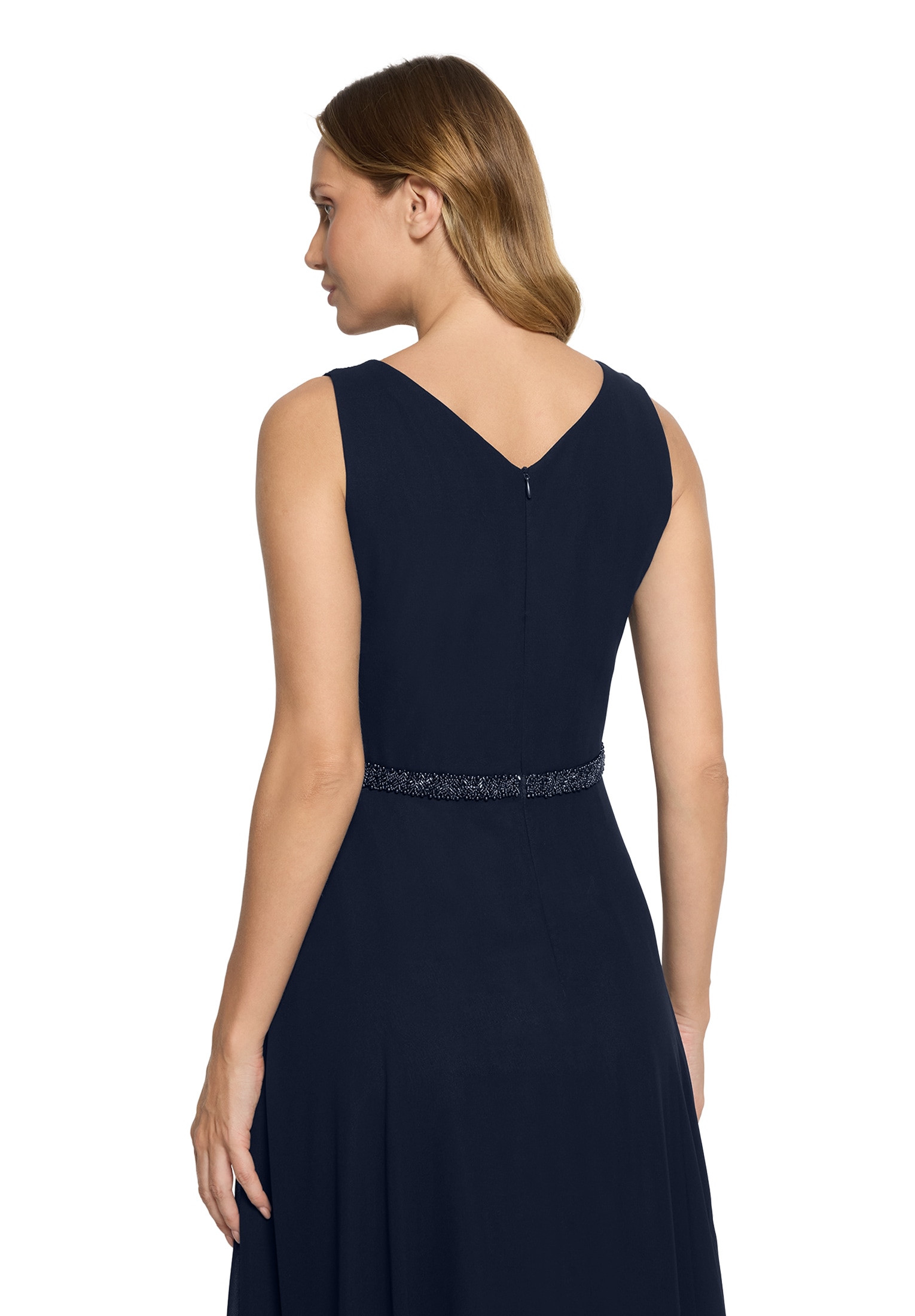 Vera Mont Abendkleid »Damen mit Plissee« Ohne Tasche Dekoelemente