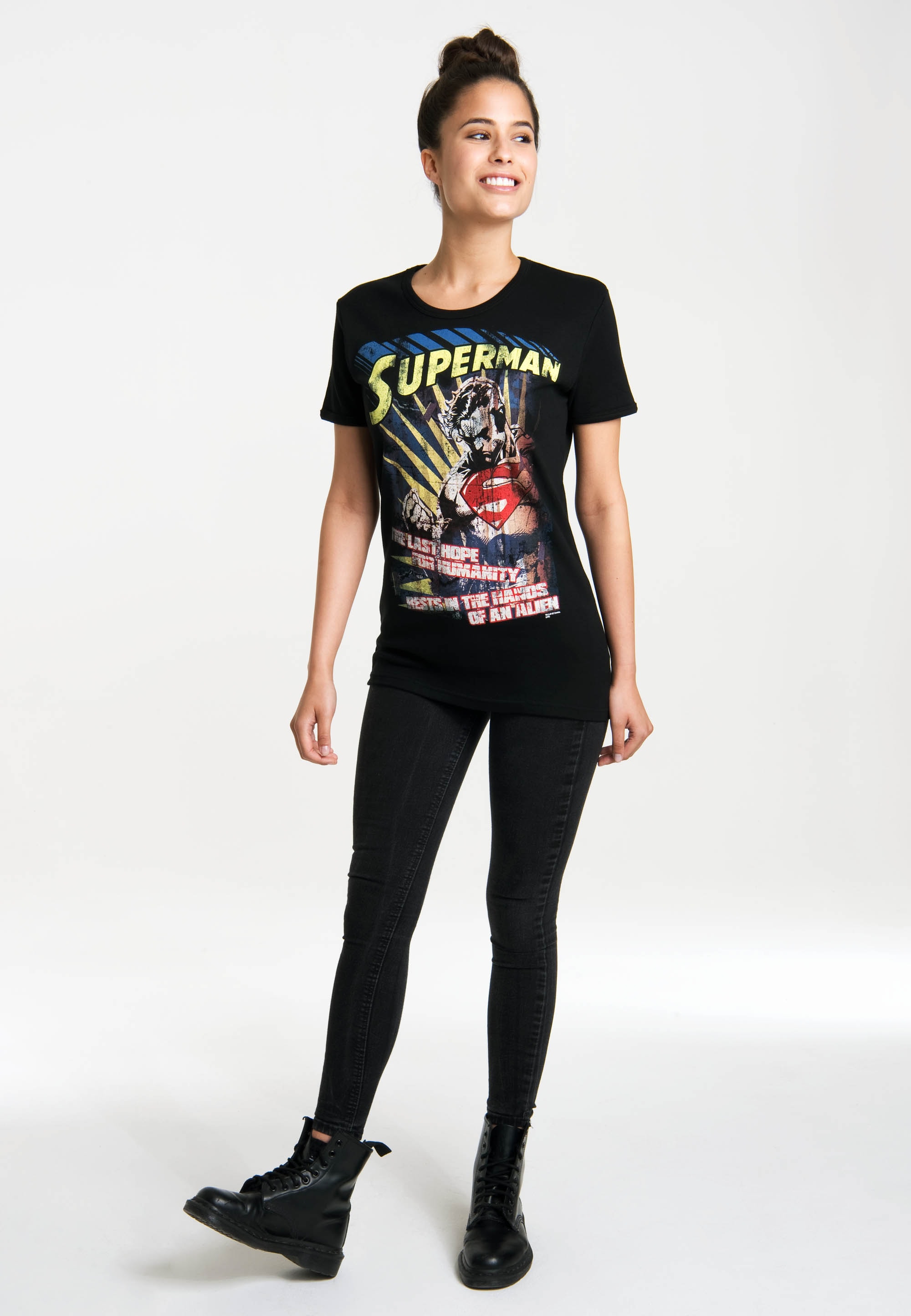 – Last Hope« mit »Superman The lizenziertem T-Shirt LOGOSHIRT Originaldesign