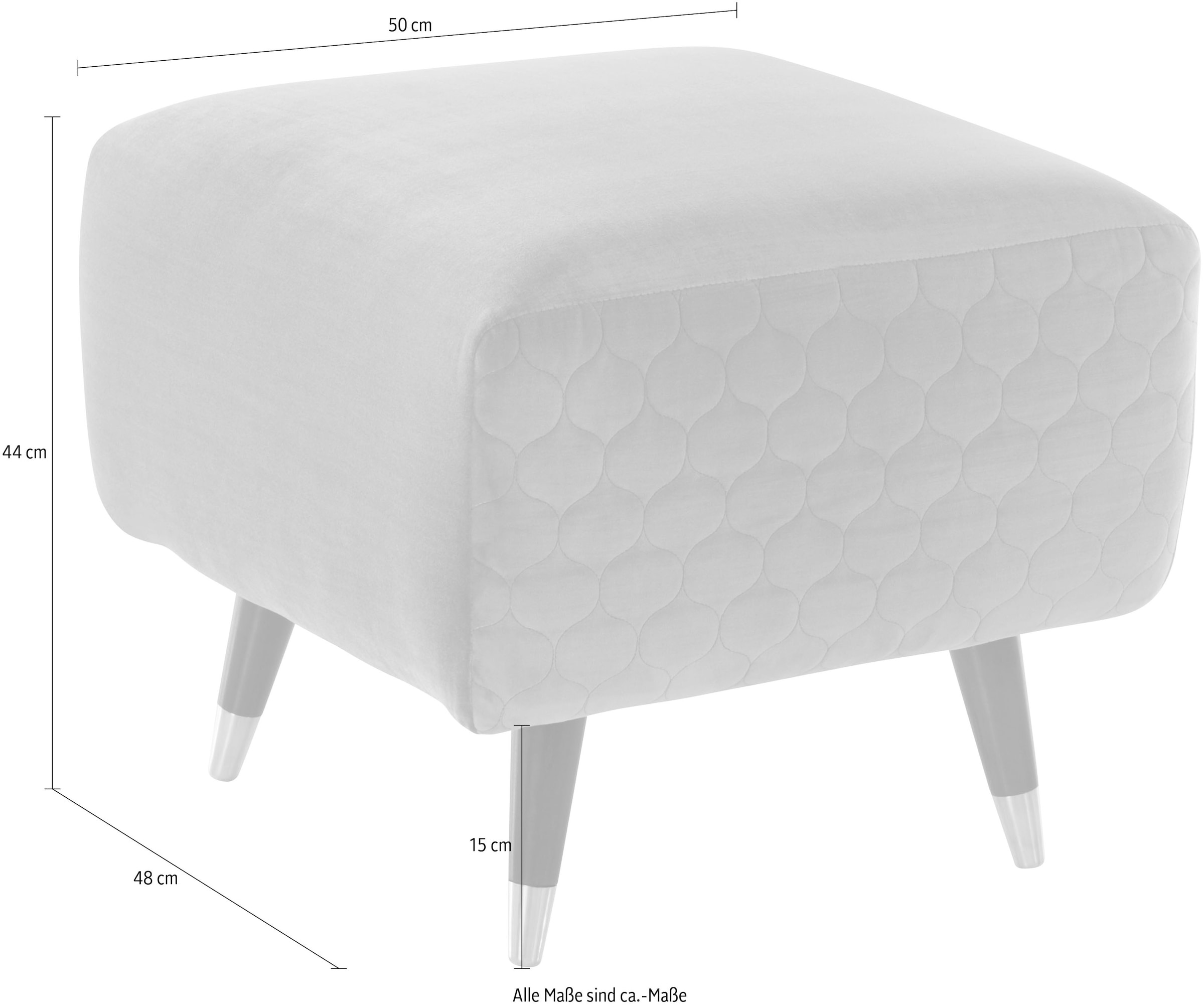 Guido Maria Kretschmer Home&Living Hocker »Oradea«, passend zur Oradea-Serie