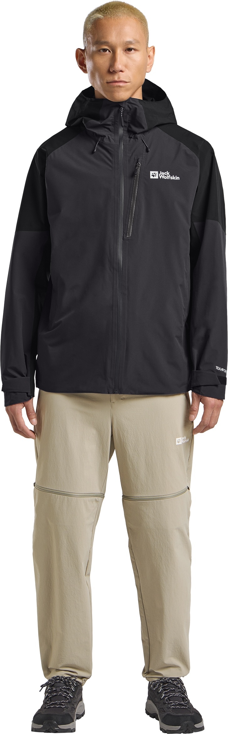 Jack Wolfskin Funktionsjacke »EAGLE PEAK 2L JKT M«, mit Kapuze