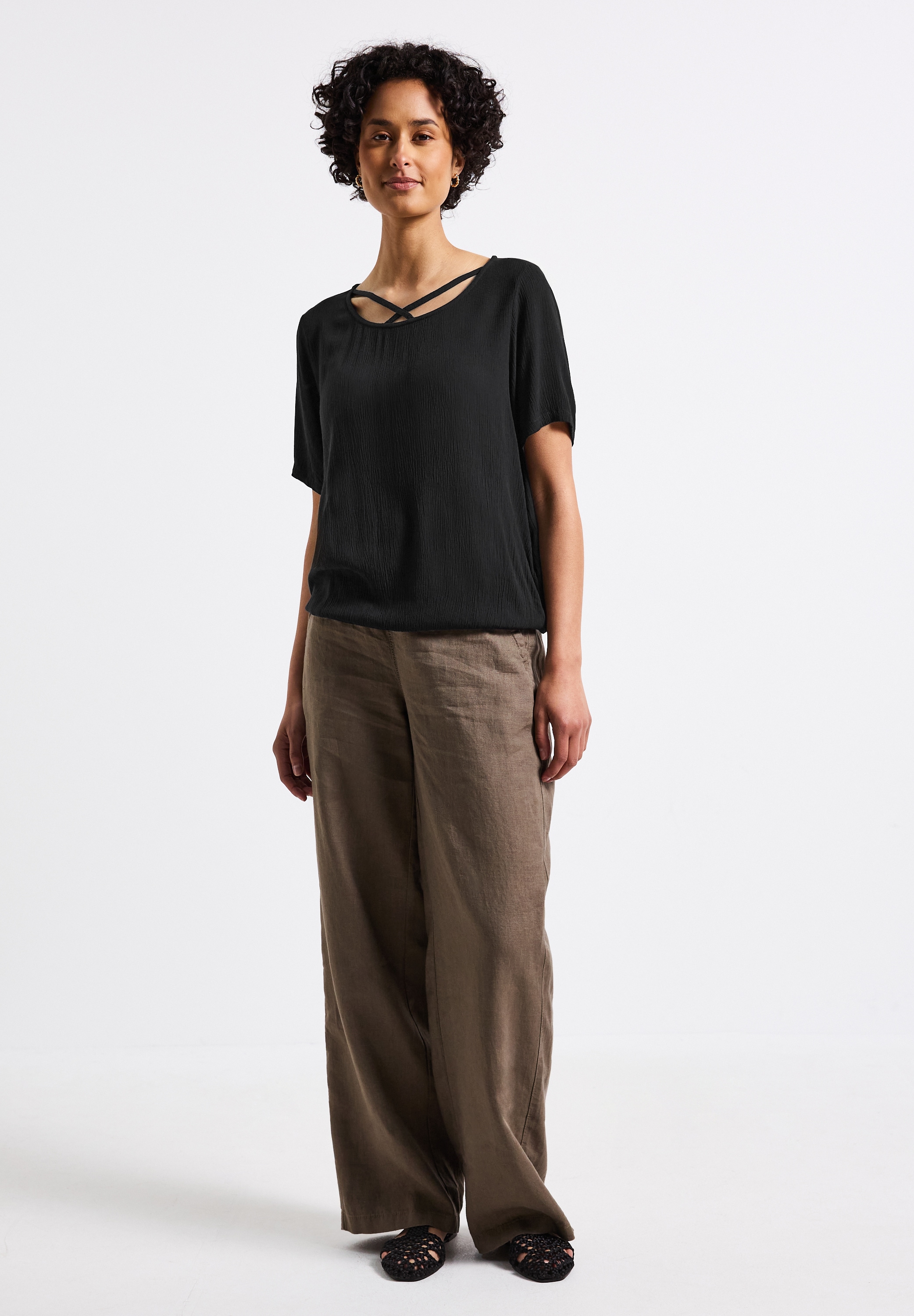 STREET ONE Shirtbluse, aus softer Viskose