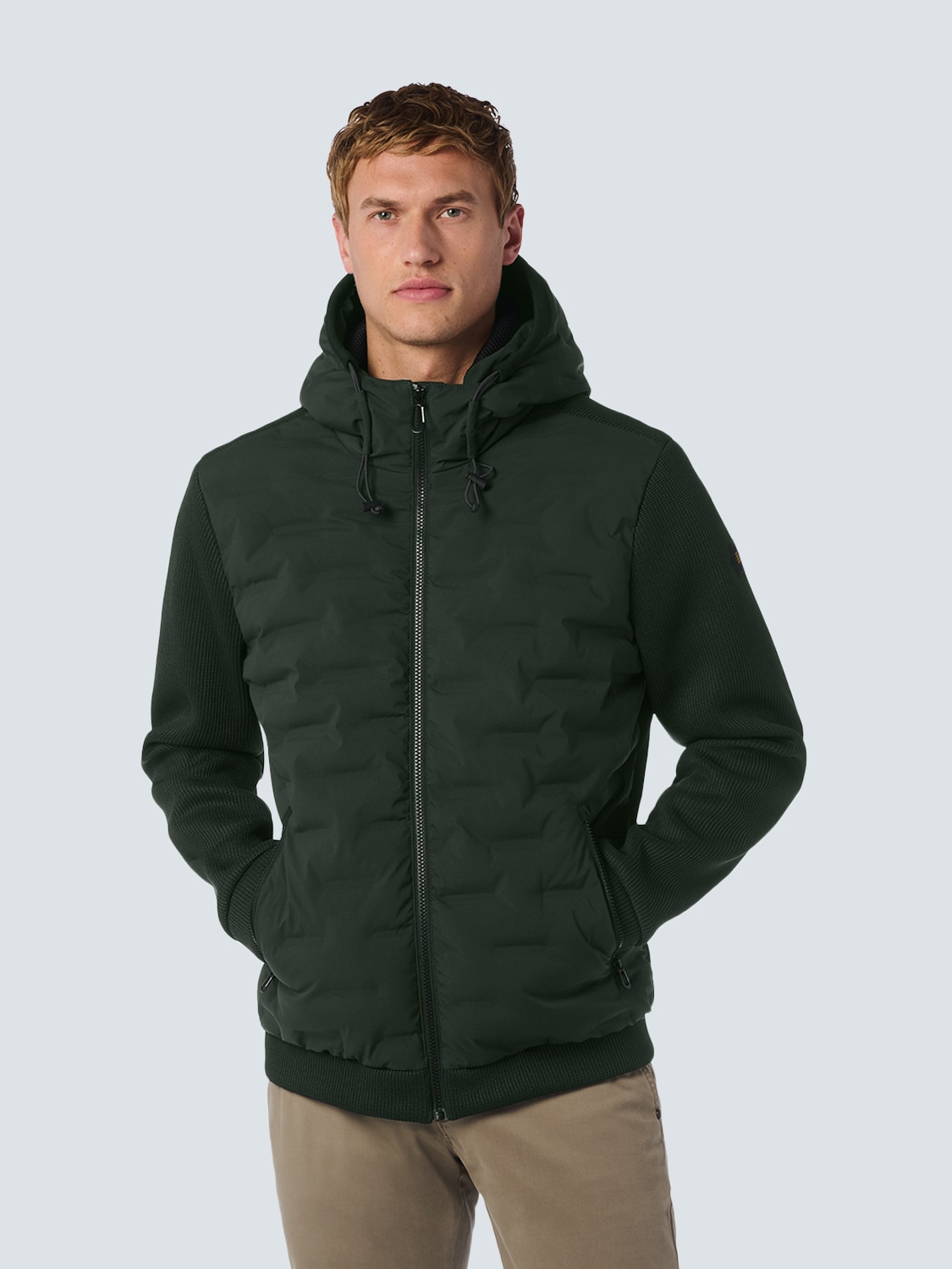 NO EXCESS Softshelljacke "No Excess Versiegelte Jacke mit Kapuze" günstig online kaufen