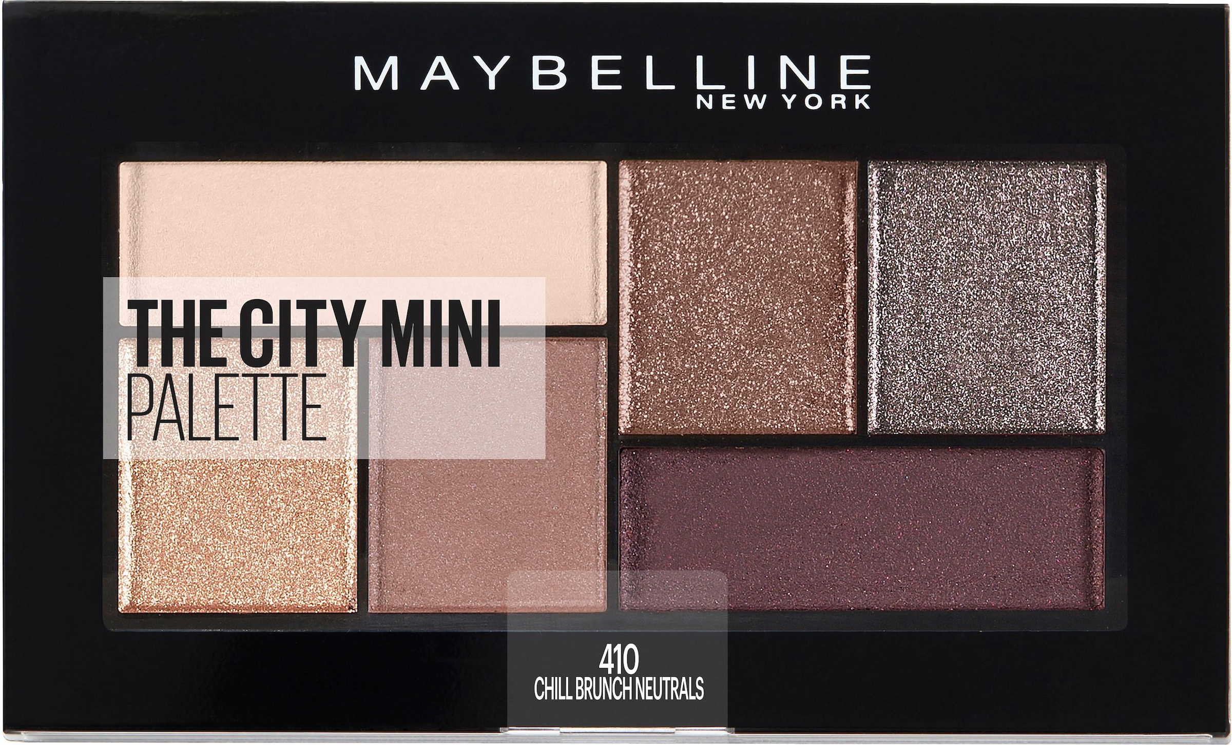 Lidschatten-Palette »The City Mini«, mit verschiedenen Nuancen