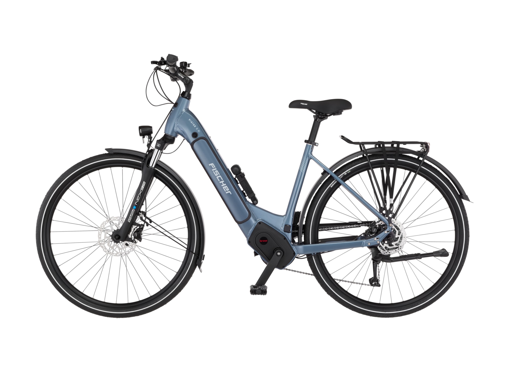 FISCHER Fahrrad »VIATOR 6.8I 711 ULTIMATE« 9 Gang Shimano Cues RD-U3020 Schaltwerk Mittelmotor