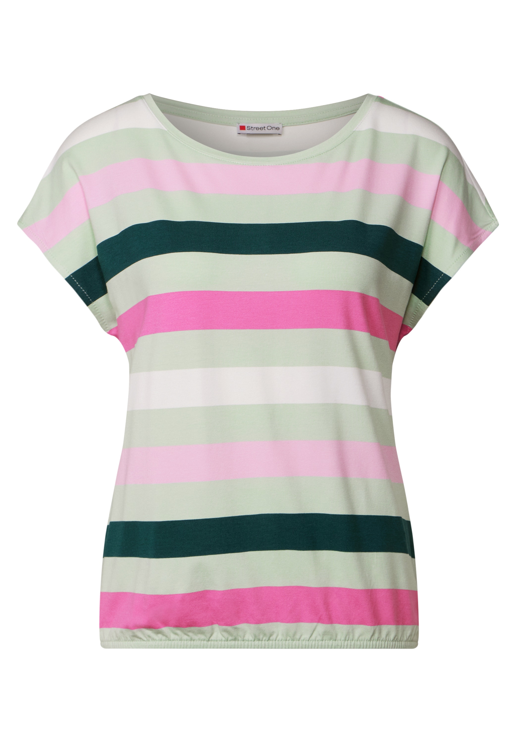 STREET ONE T-Shirt, mit Rundhalsausschnitt
