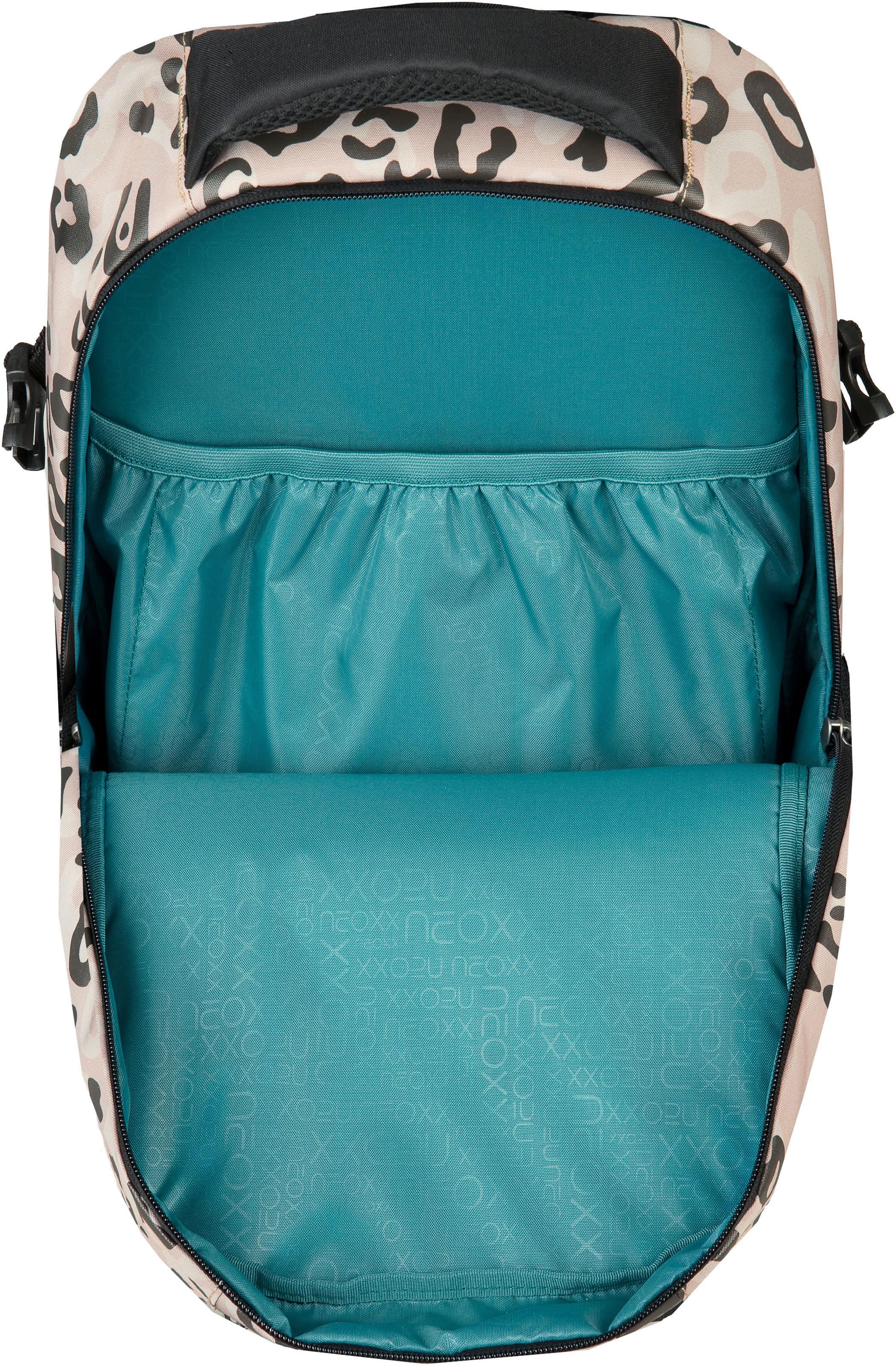 neoxx Schulrucksack »Active Pro, Wildside Leo-Look«