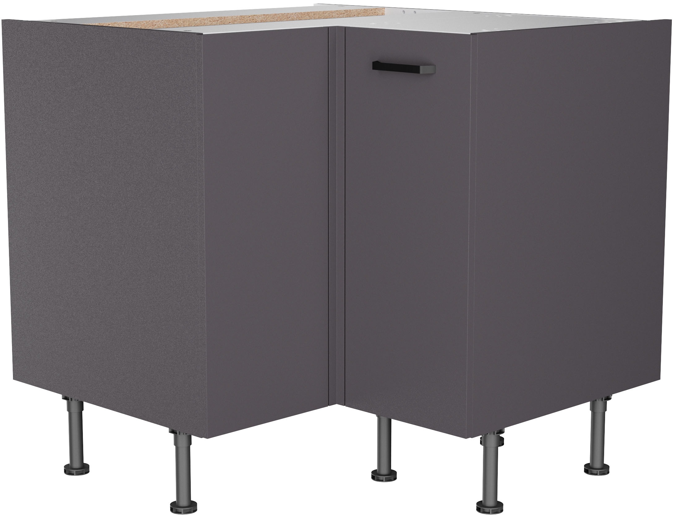 KOCHSTATION Unterschrank "KS-Paula" 90 x 90 cm breit, 87 cm hoch, mit 2 Tür günstig online kaufen