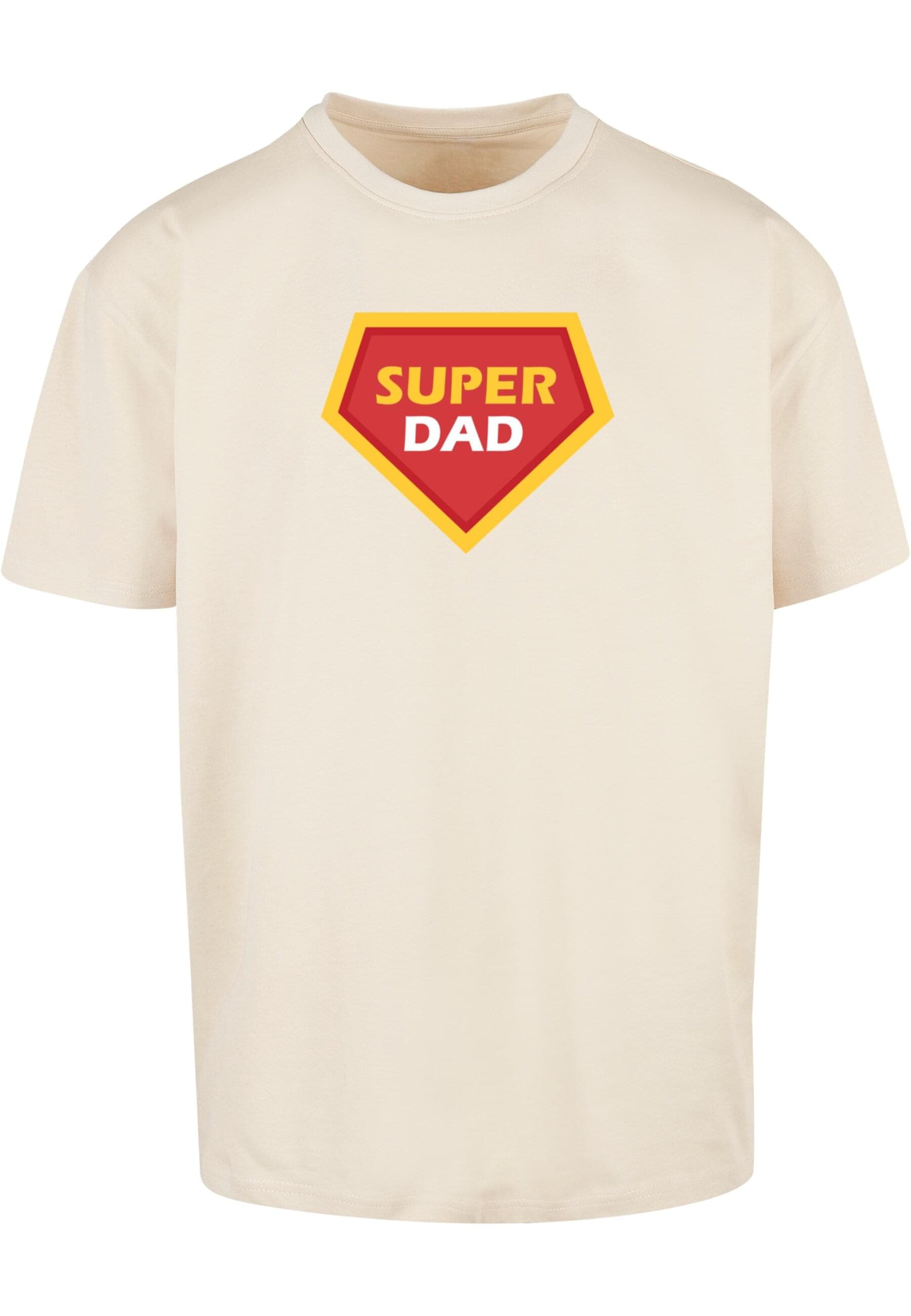 Merchcode T-Shirt "Merchcode Herren Fathers Day - Super dad Heavy Oversize günstig online kaufen