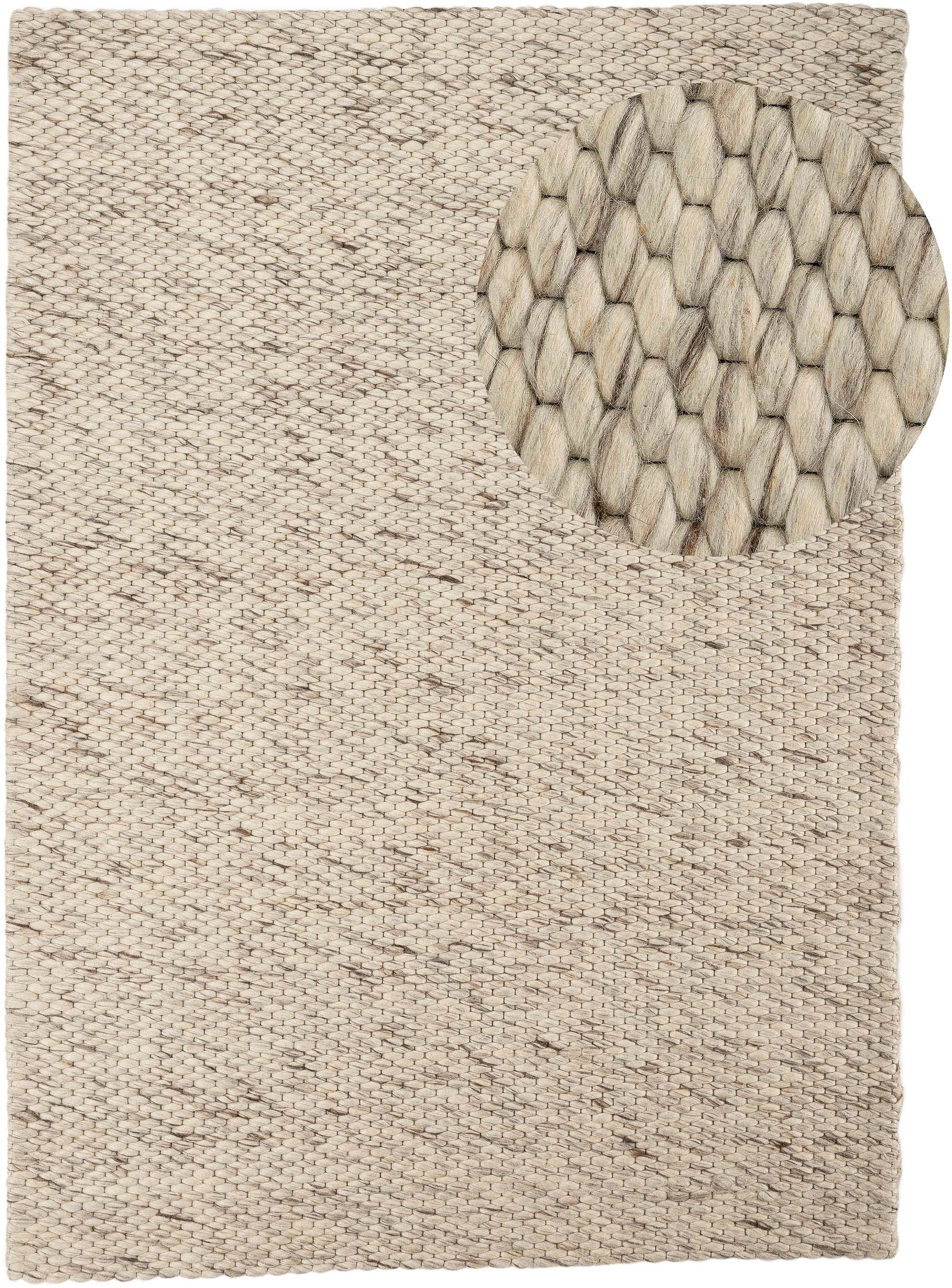 carpetfine Wollteppich "Sina, auch als Läufer" rechteckig 14 mm Höhe Handwe günstig online kaufen