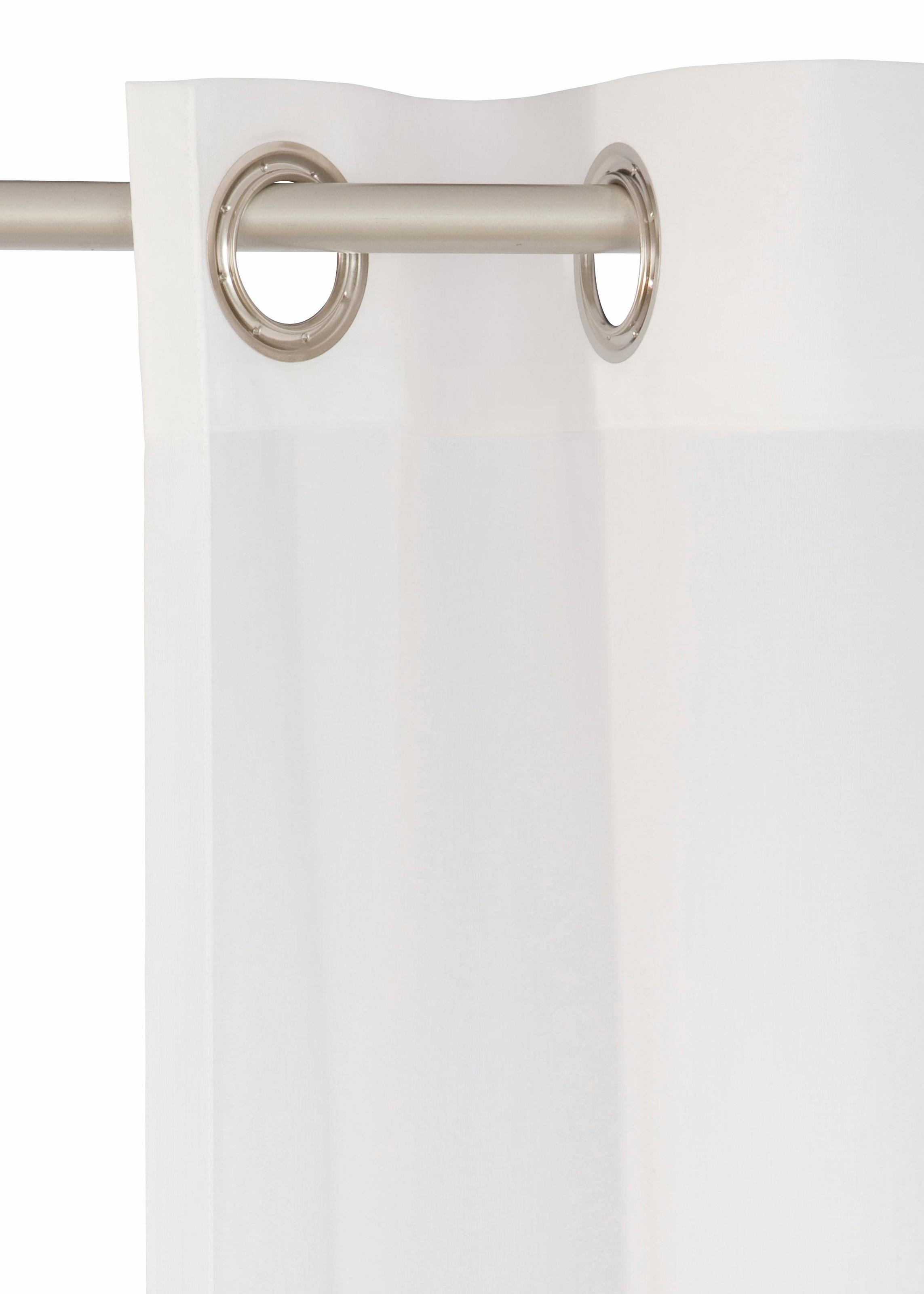 Wirth Gardine "Audrey" Ösen 1 Stk. tlg. Fertigstore mit Ösen (Ø 4 cm) nach günstig online kaufen