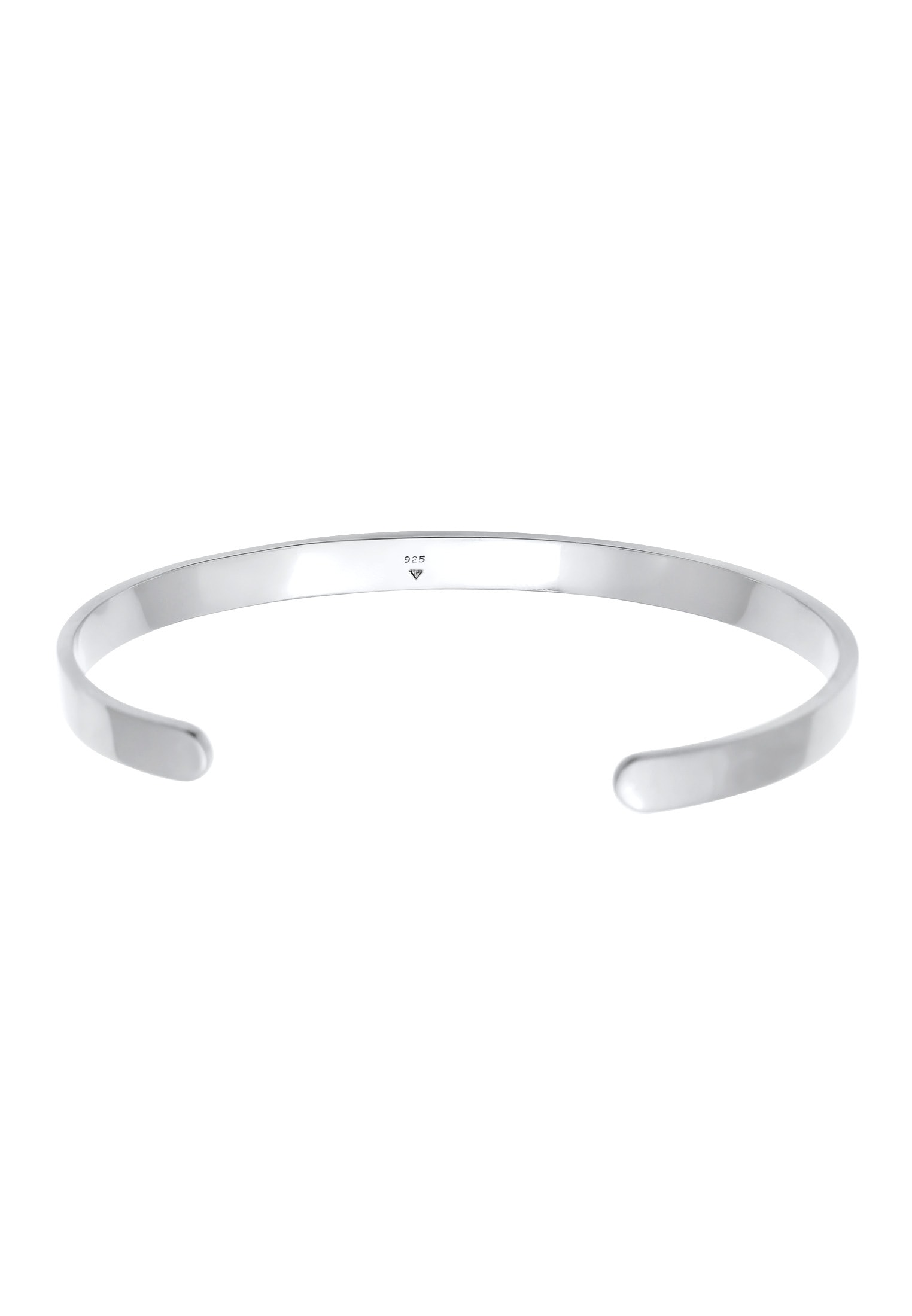 Elli Premium Armreif »Armband Armreif Offen Zeitlos Basic 925 Silber«