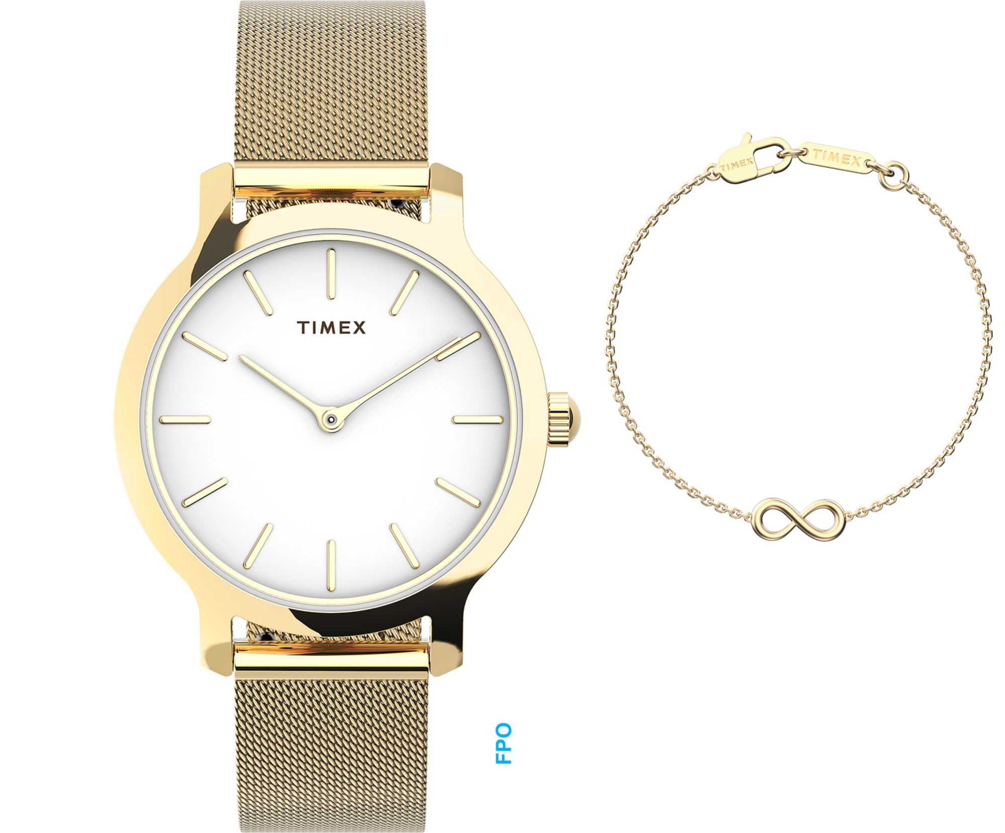 TIMEX Damen Quarzuhr "TRANSCEND"goldfarben, Armbanduhren, Armbanduhr, Damenuhr, Edelstahlarmband, Geschenkidee, analog