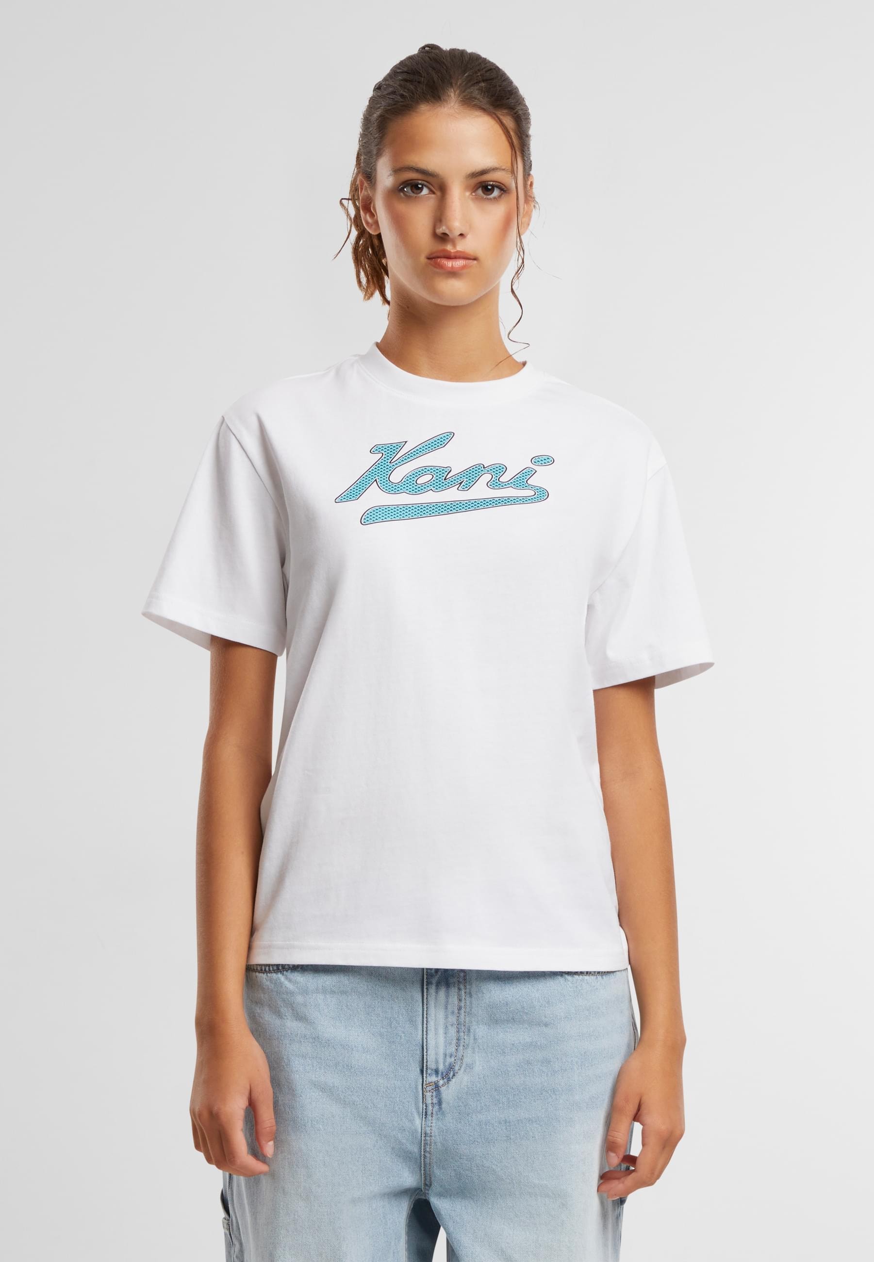 Karl Kani T-Shirt »Karl Kani Varsity Palm Print-Shirt«, (1 tlg.)