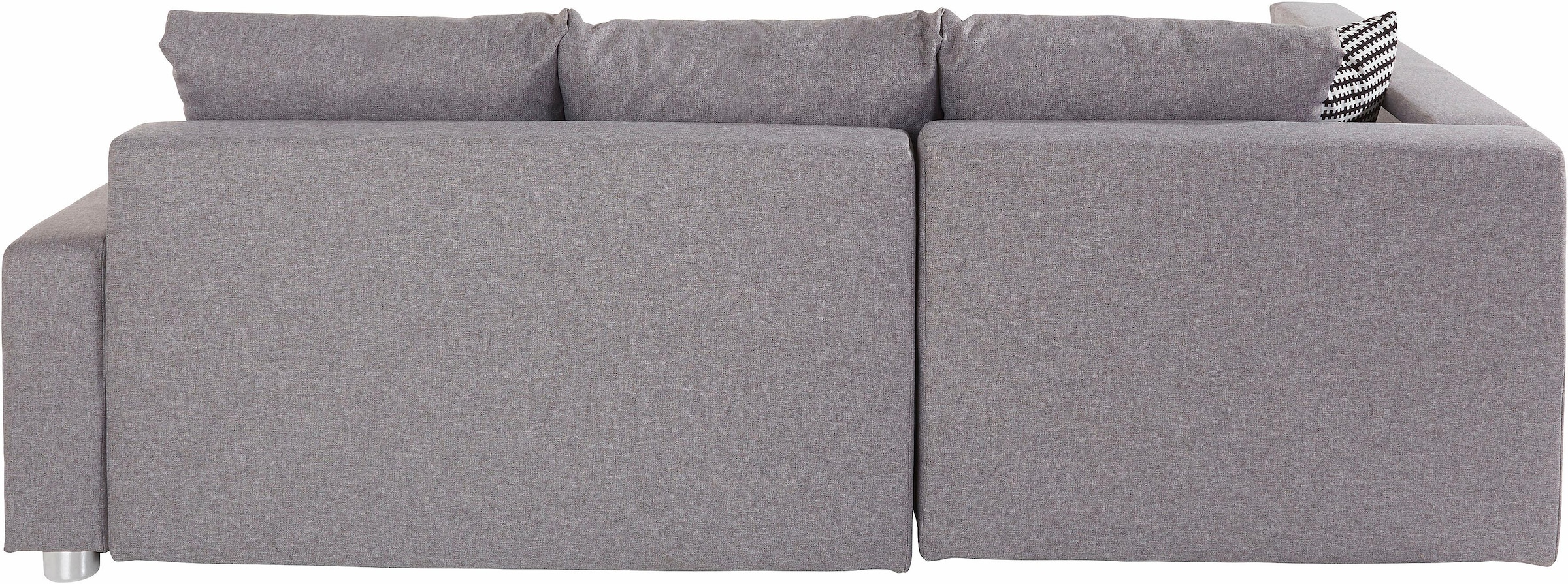 COLLECTION AB Ecksofa »Relax L-Form«, inklusive Bettfunktion, Federkern, wahlweise mit RGB-LED-Beleuchtung