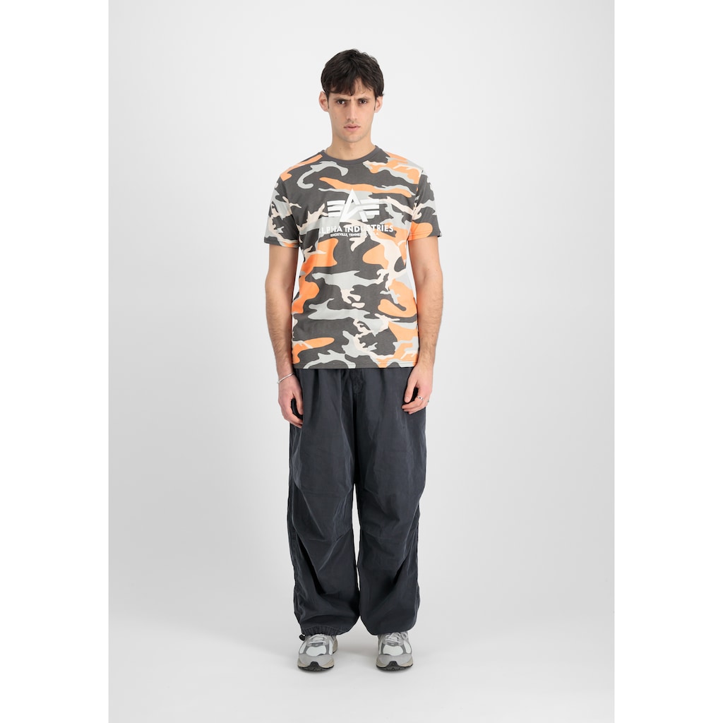 Alpha Industries T-Shirt »ALPHA INDUSTRIES Men - T-Shirts Basic T Camo PP«