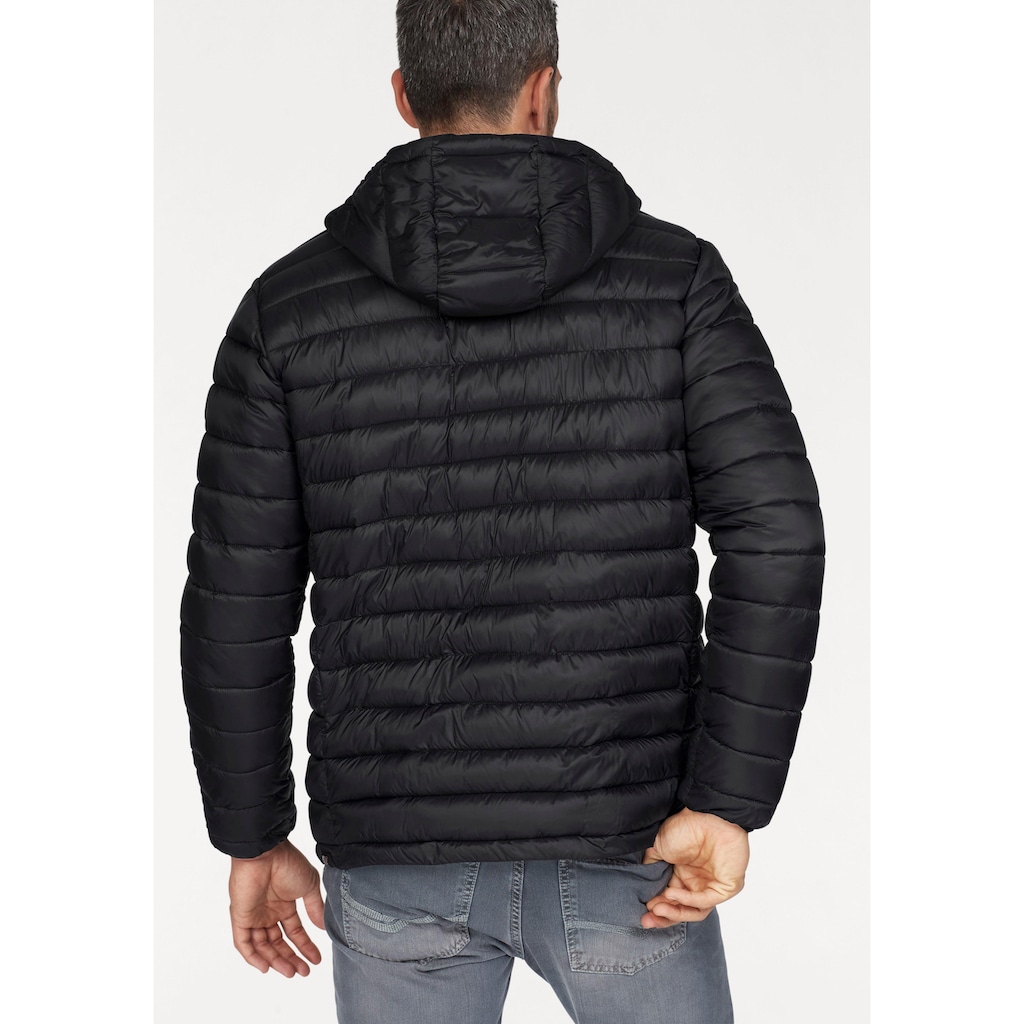 Polarino Steppjacke, mit Kapuze