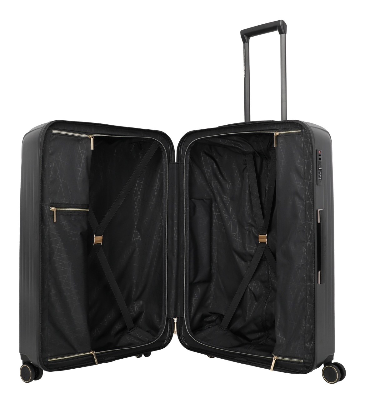 travelite Hartschalen-Trolley »BARBARA & travelite | BARBARA NOVELTY, verschiedene Größen und Farben«, 4 Rollen, Hartschalen-Kofferset Reisegepäck Volumenerweiterung bei M