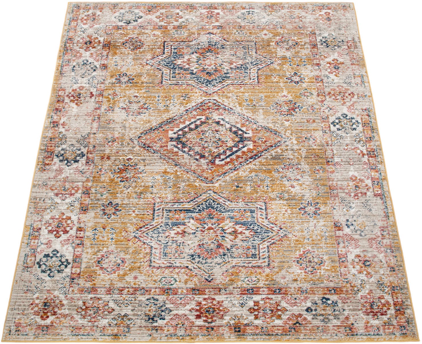 Paco Home Teppich "Herbete 732" rechteckig 8 mm Höhe Kurzflor, Orient-Optik günstig online kaufen