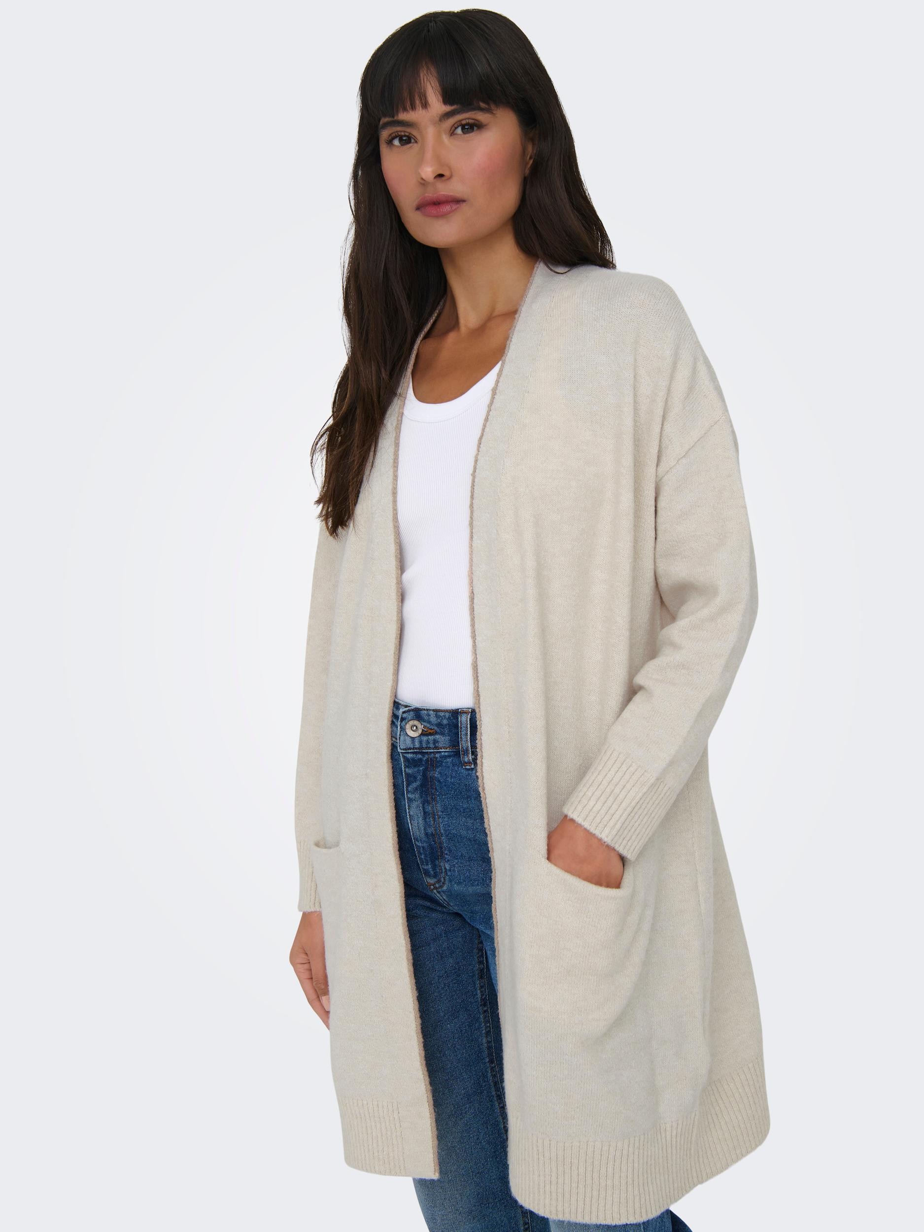 ONLY Strickjacke ONLGABRIEL LIFE L/S LONG CARDIGAN CC KNT günstig online kaufen