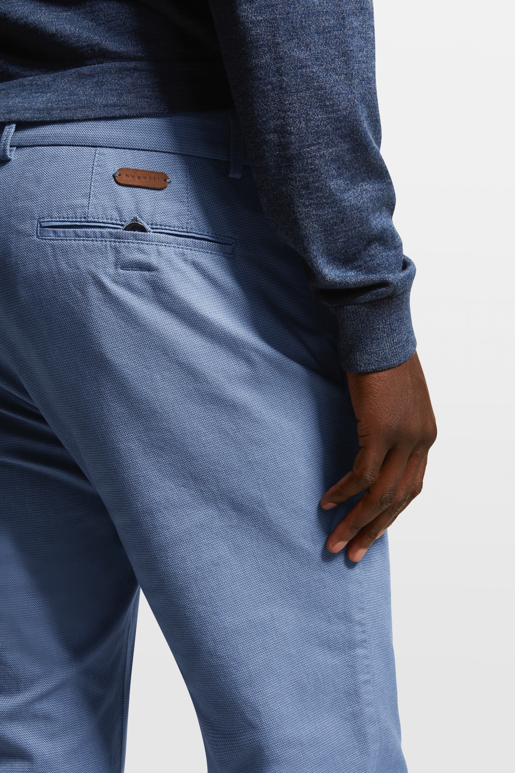 bugatti Chinohose, aus elastischer Baumwolle