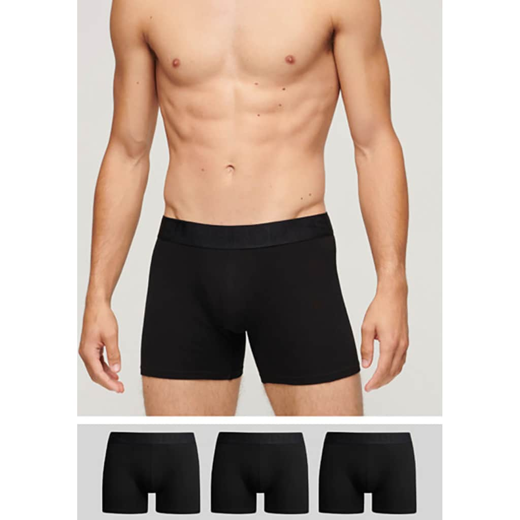 Superdry Boxershorts »BOXER TRIPLE PACK«, (Packung, 3 St.)