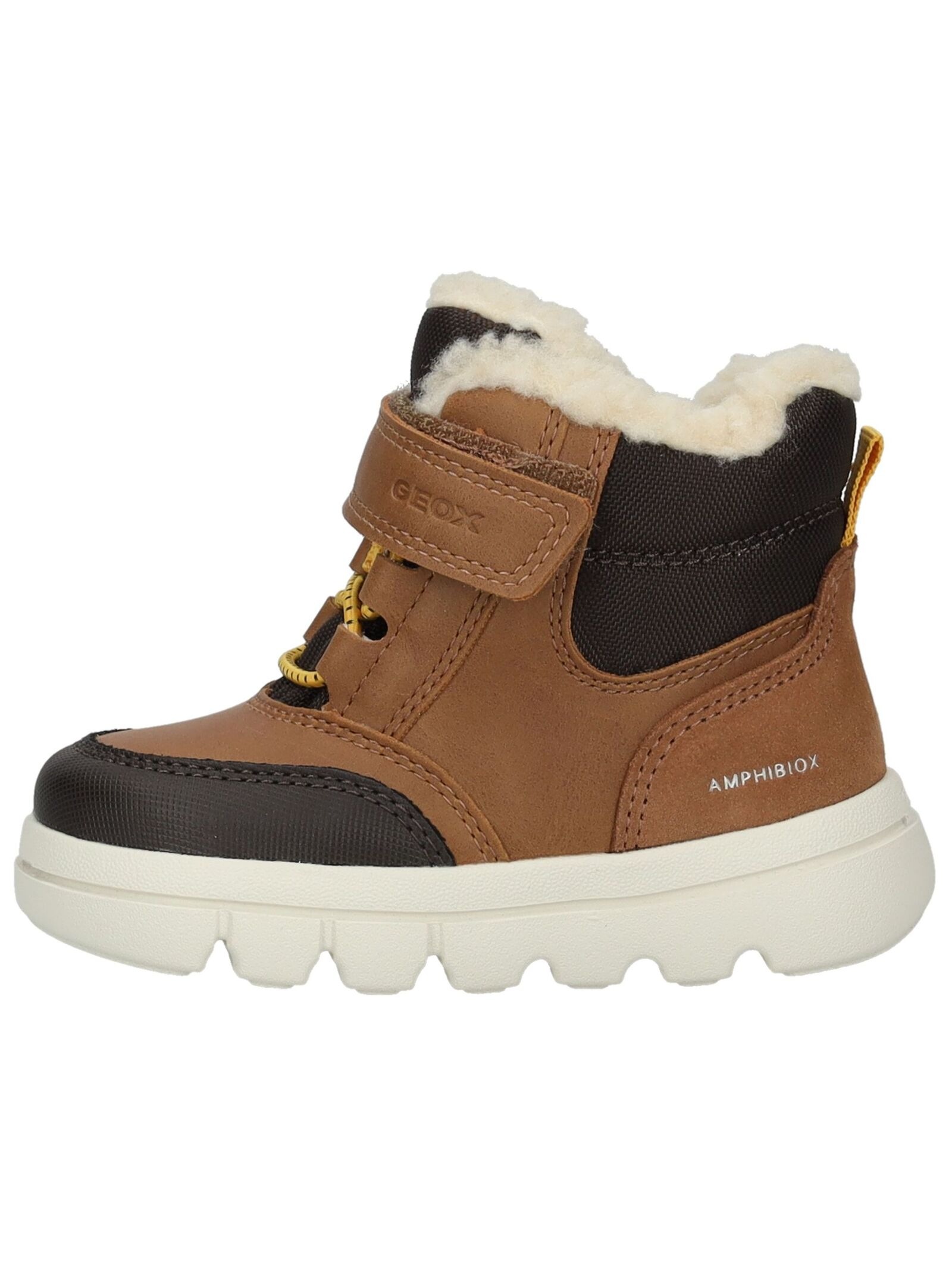 Geox Schnürstiefelette »Geox Stiefelette Leder/Textil«