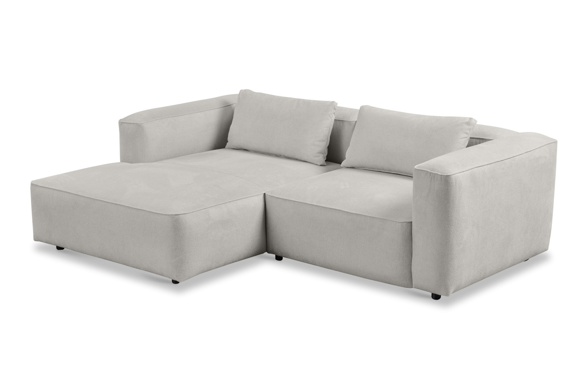 andas Ecksofa »Tvinnet«, Breite 228 cm, extra tiefe Sitzfläche, kubisches Sitzvergnügen