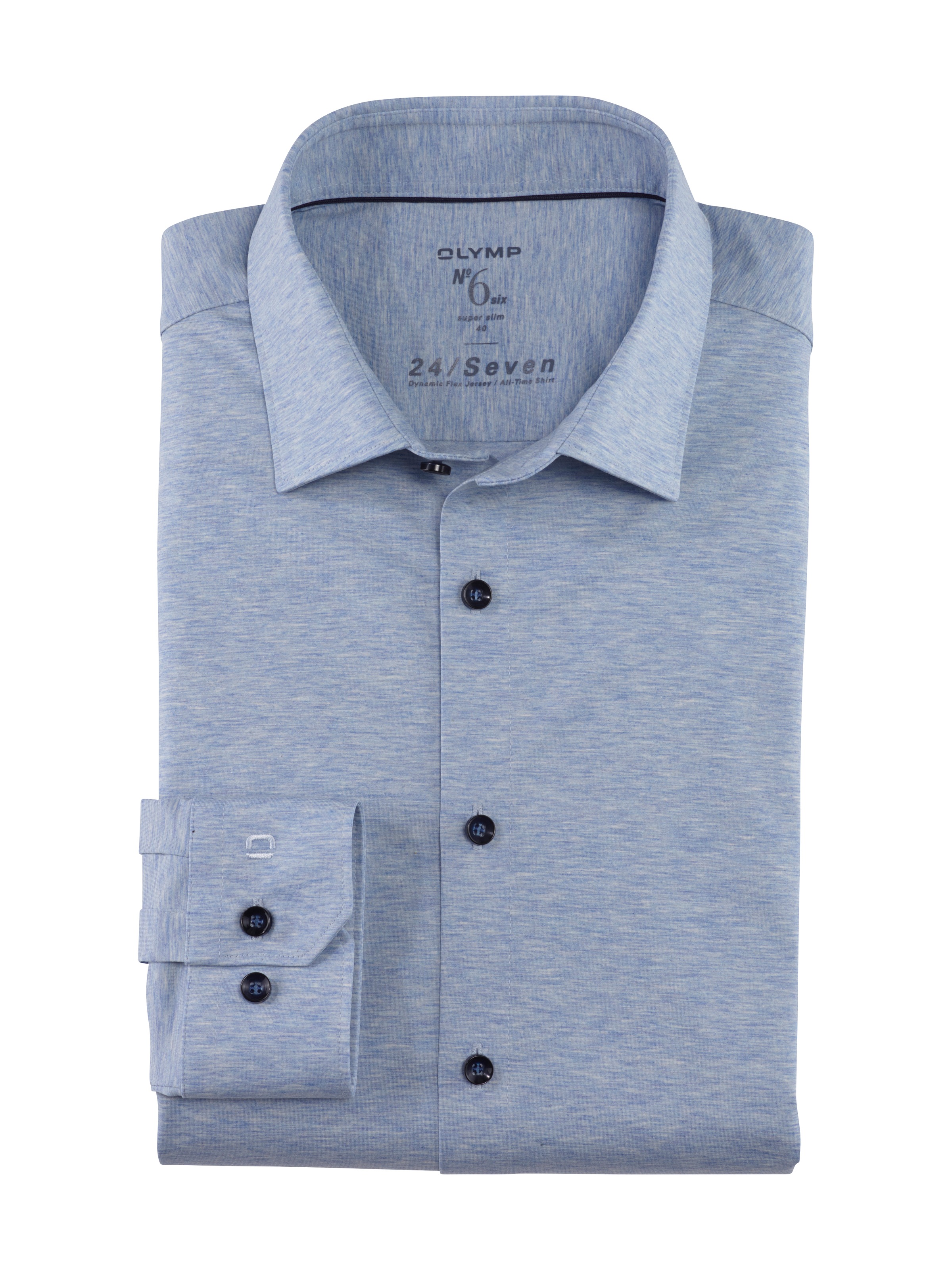 OLYMP Businesshemd "No. Six 24/Seven super slim" in bequemer Jersey-Qualitä günstig online kaufen