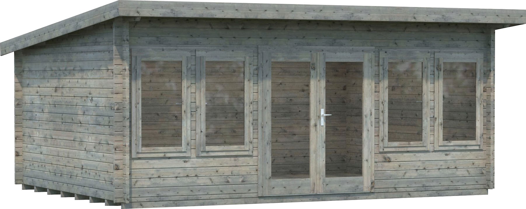 Palmako Gartenhaus "Lisa" 19,4 m², mit Fußboden im Gartenhaus