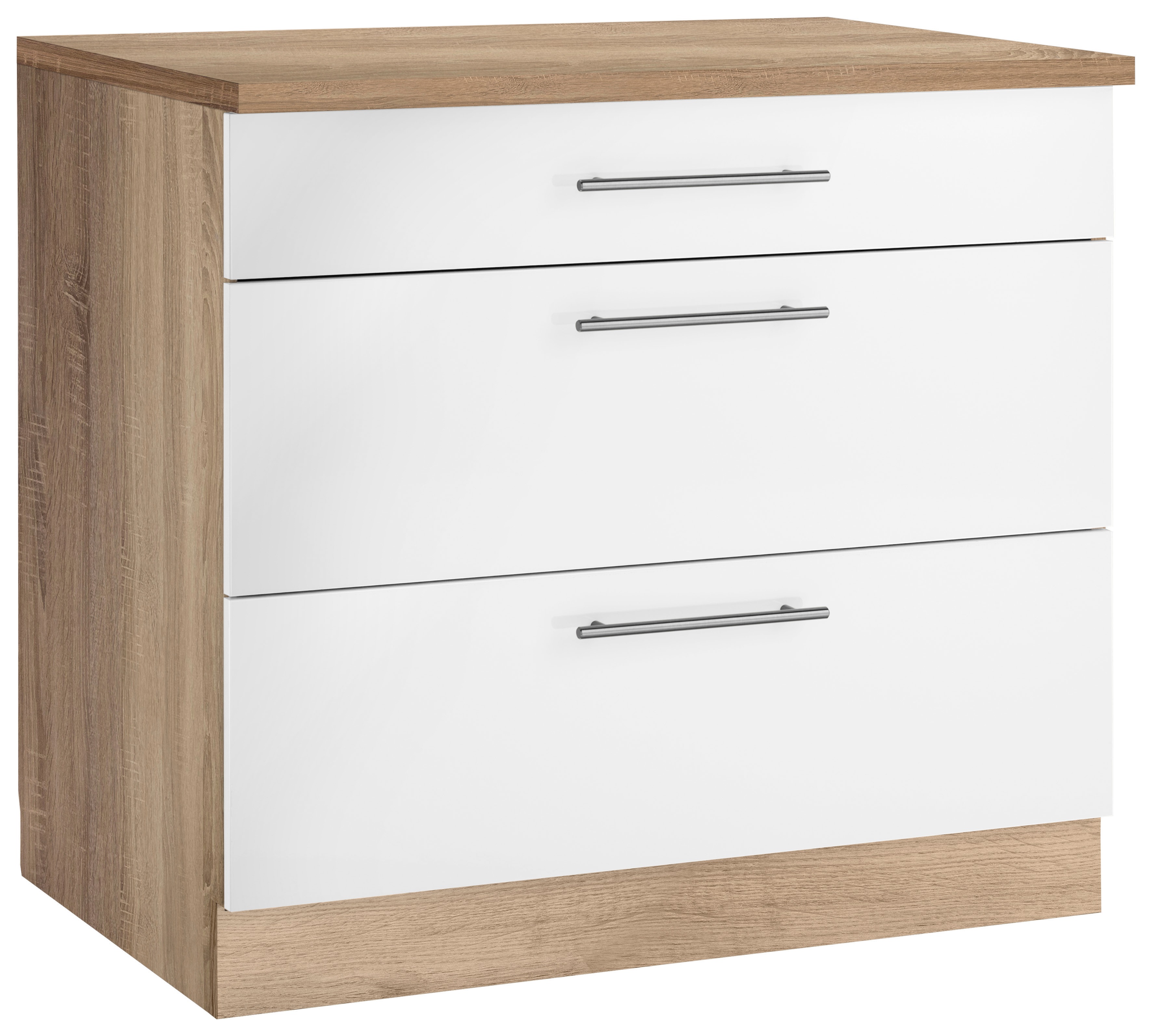 Thumbnail - wiho Küchen Unterschrank "Cali" 90 cm breit, mit 2 großen Auszügen