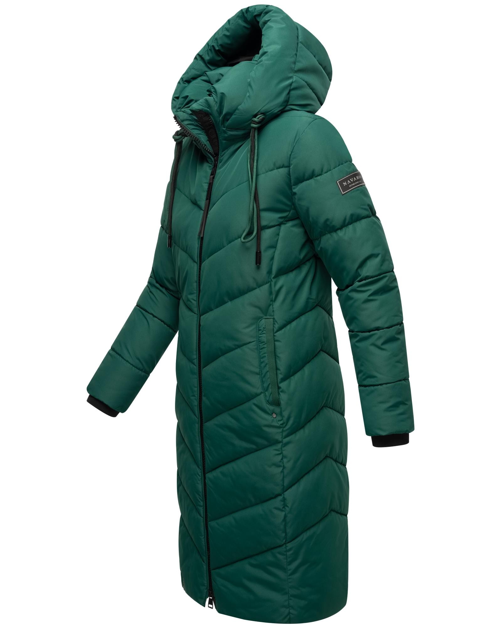 Navahoo Steppmantel »Sahnekatzii XIV«, Schicker Wintermantel mit kuschlig warm wattiertem Kragen
