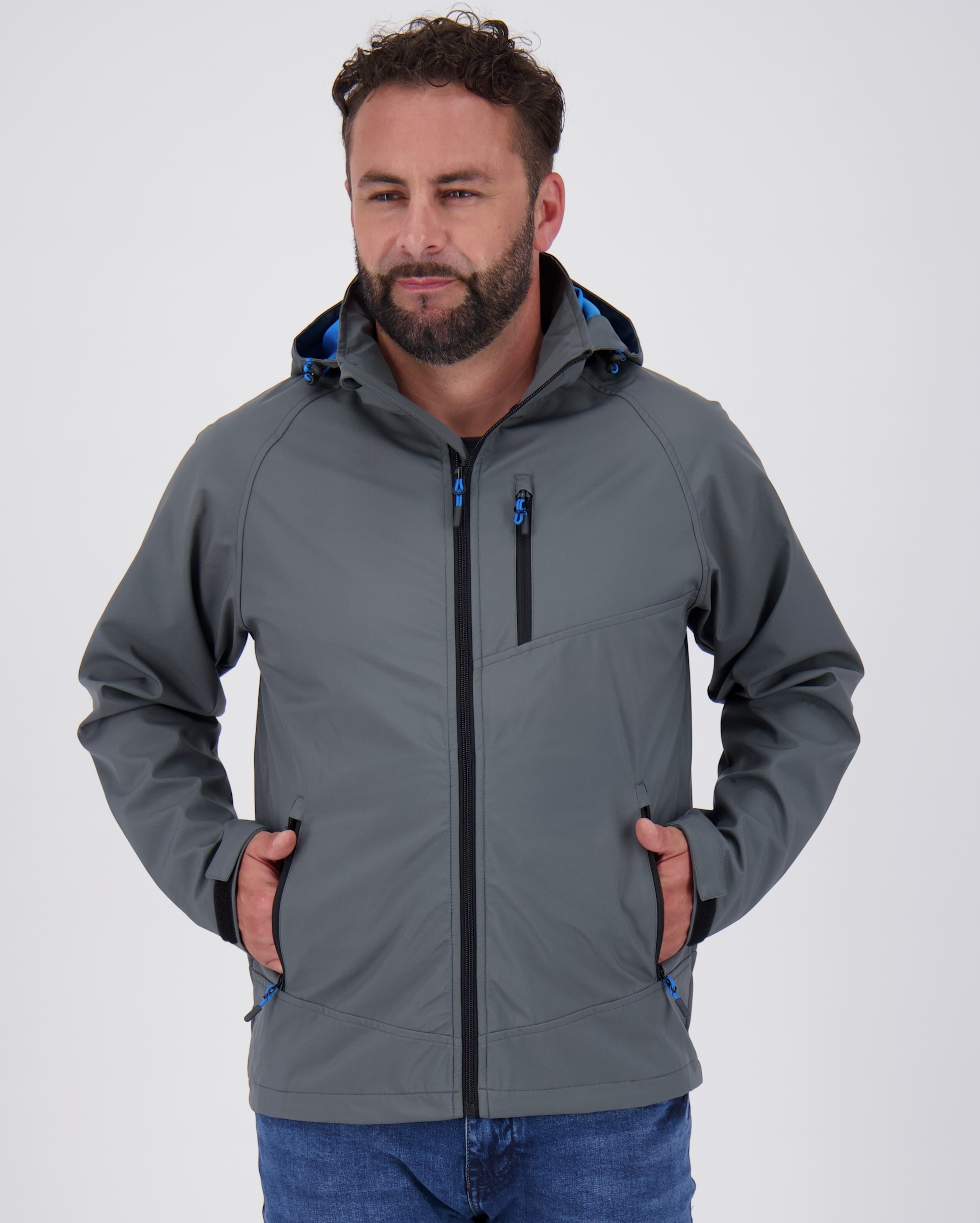 LPO Softshelljacke "ELLIOT PEAK III MEN" mit Kapuze auch in Großen Größen erhältlich